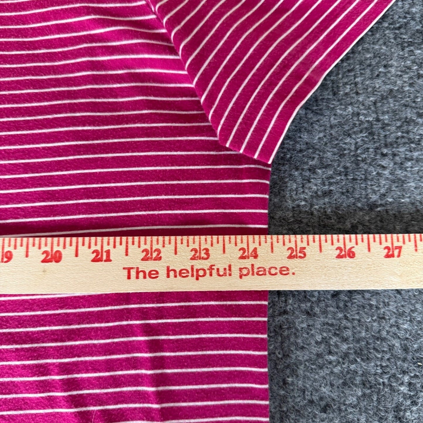 Polo Ralph Lauren Golf Shirt Pink Striped Pima Cotton XL Casual Mens Polo