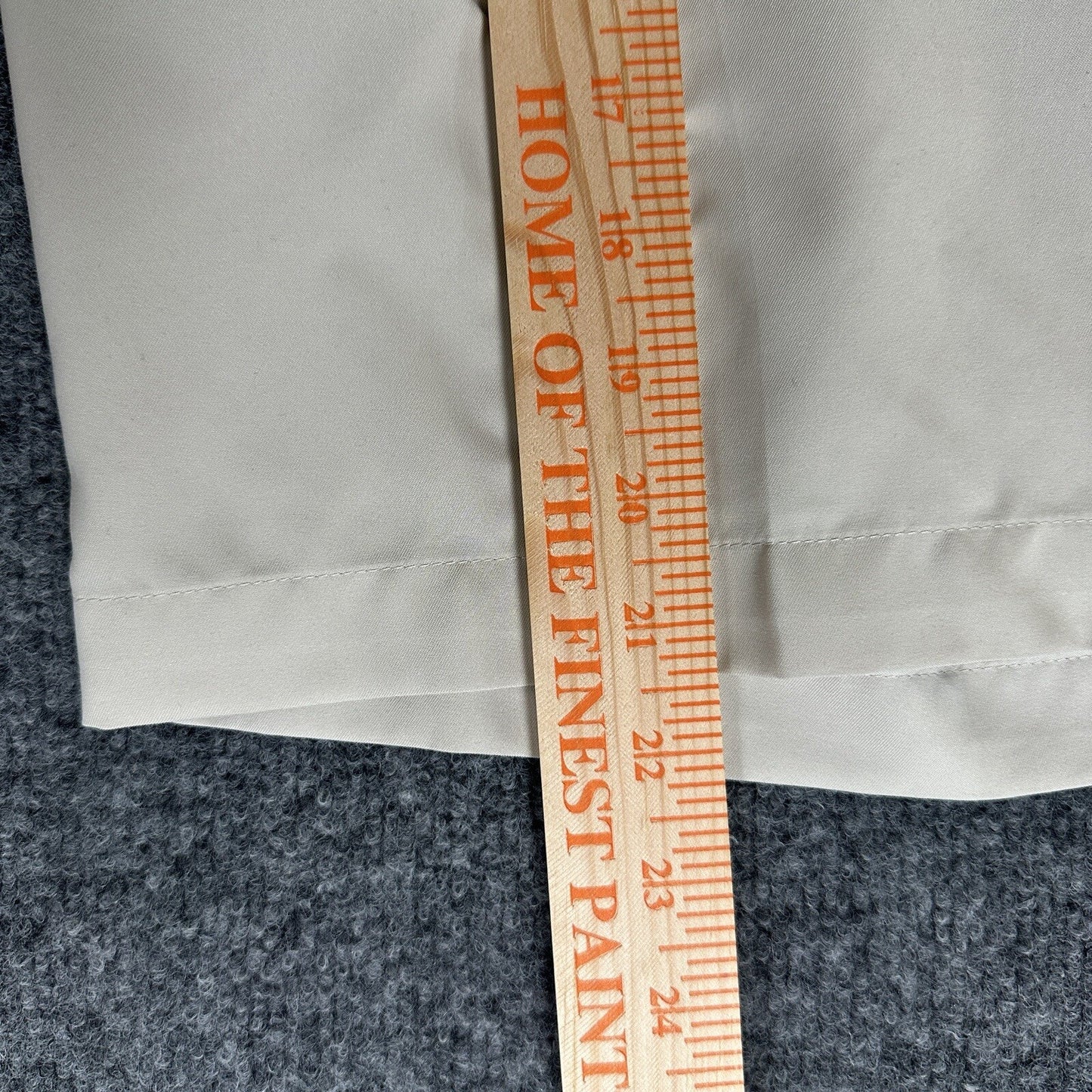 Adidas Golf Chino Shorts Mens 39 Beige Climalite Performance Stretch Lightweight