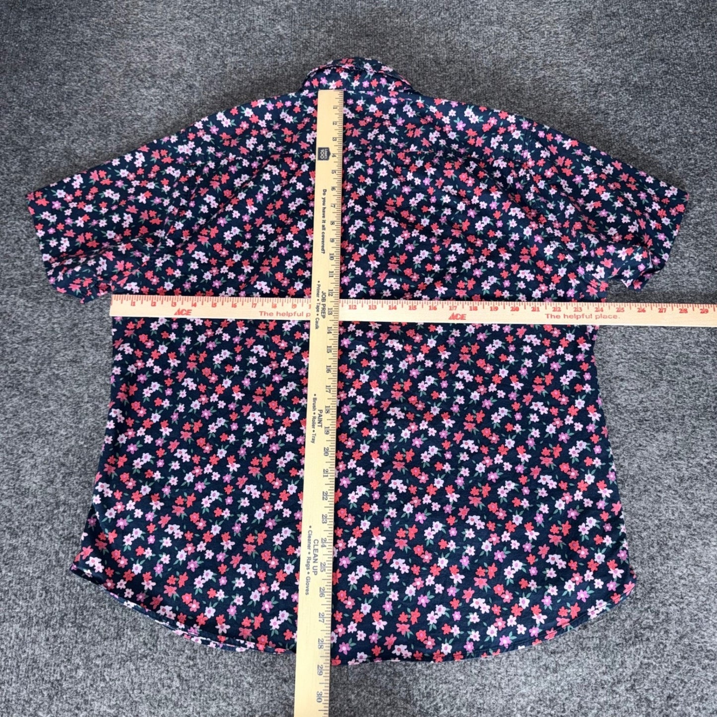 Bonobos Mens XL Short Sleeve Slim Stretch Floral Button Up Shirt Casual Modern