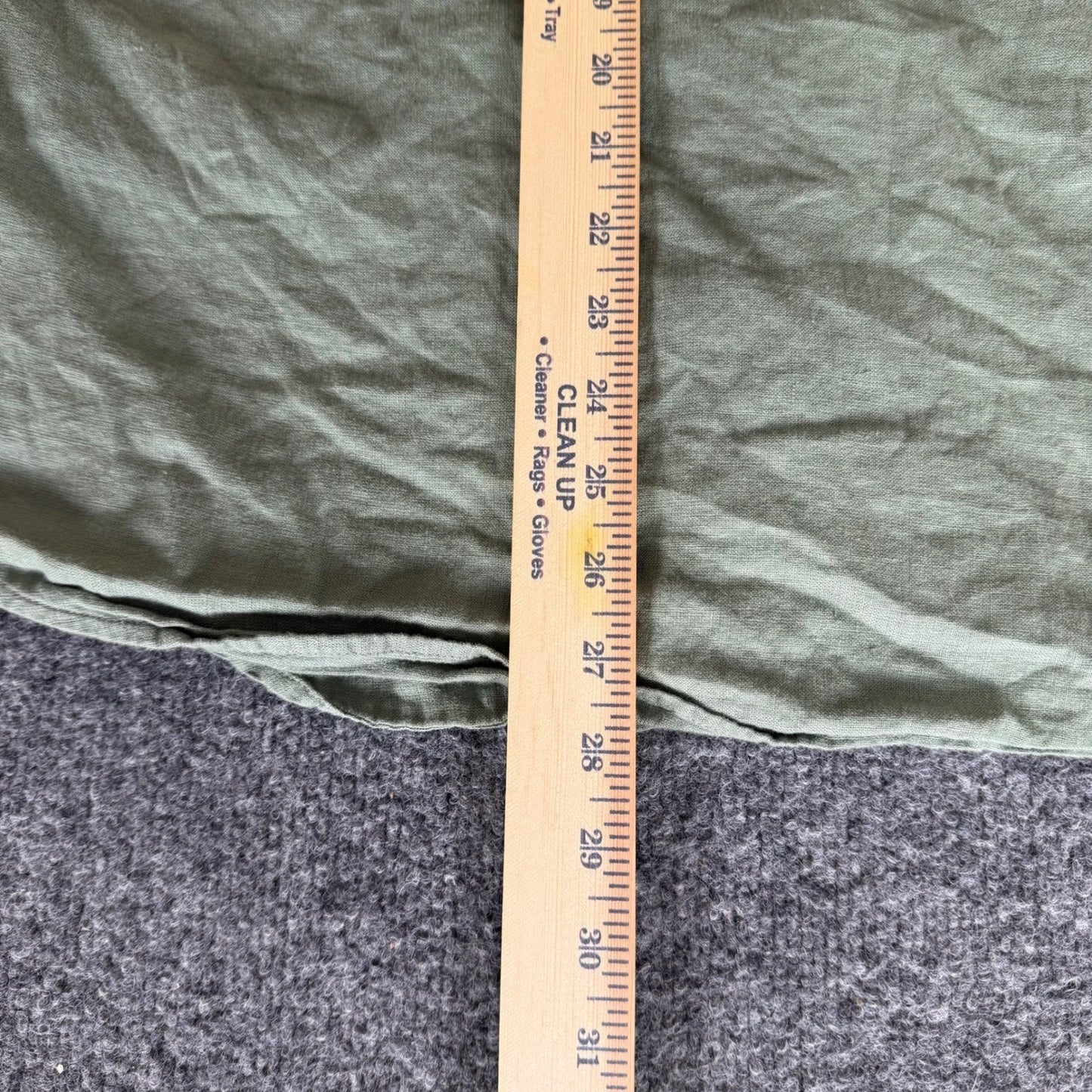 J Crew Linen Blend Shirt Mens Medium Green Button Down Casual Summer Lightweight