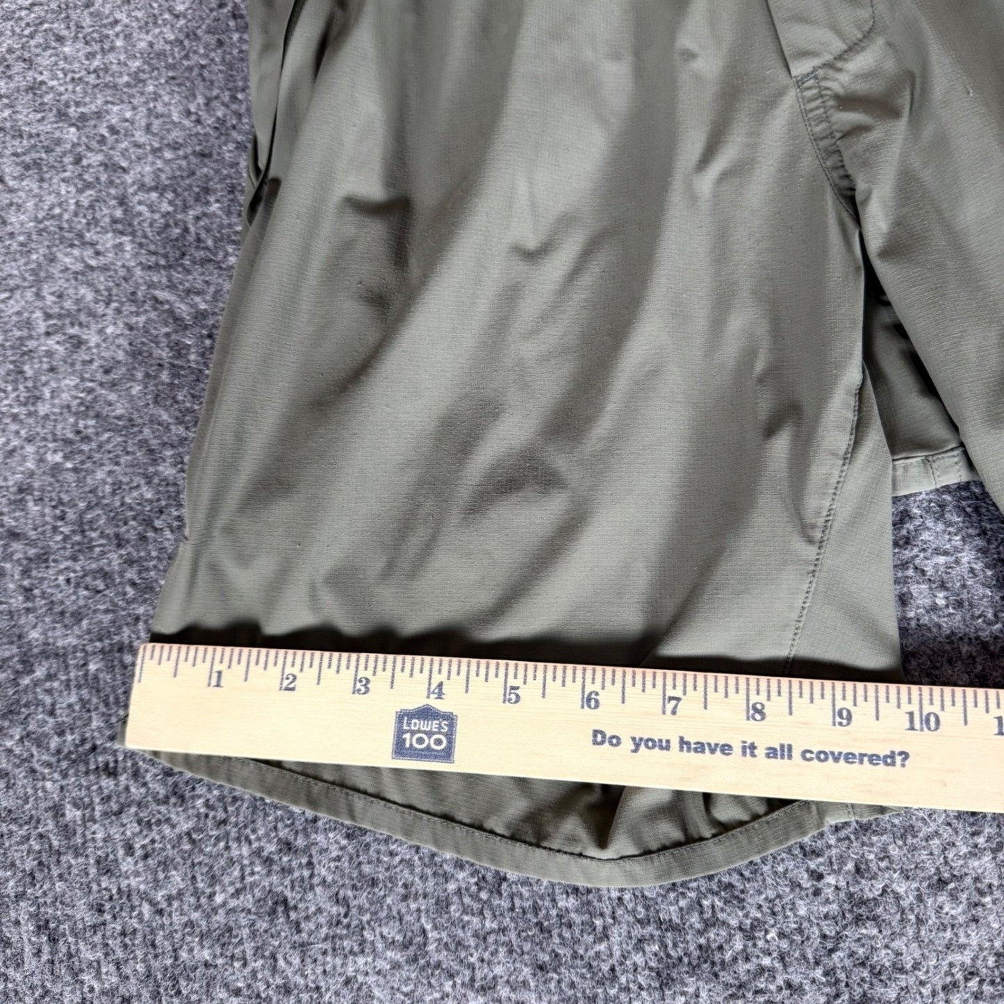 Ten Thousand Tactical Shorts Mens Small Olive Green Ripstop Performance Training