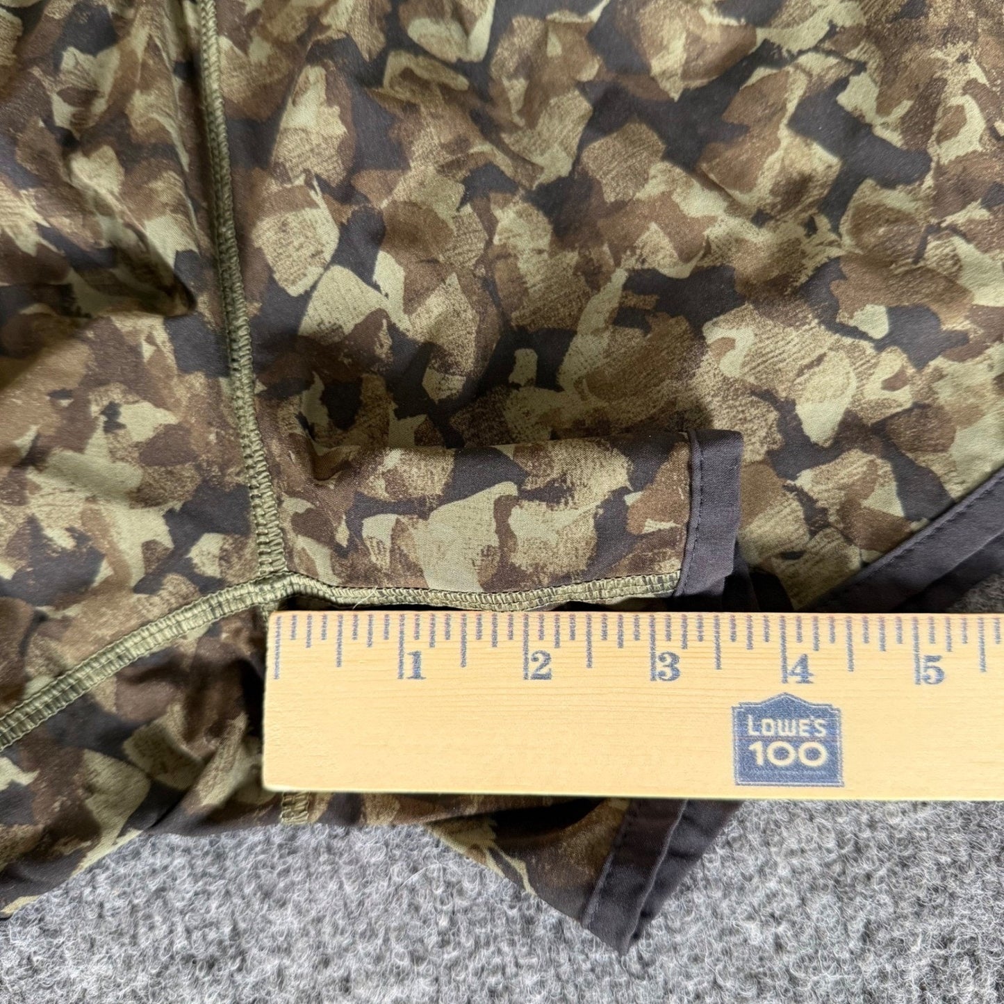 Lululemon Mystic Jungle Fatigue Short Womens Size 6 Camo Lined Athletic Workout