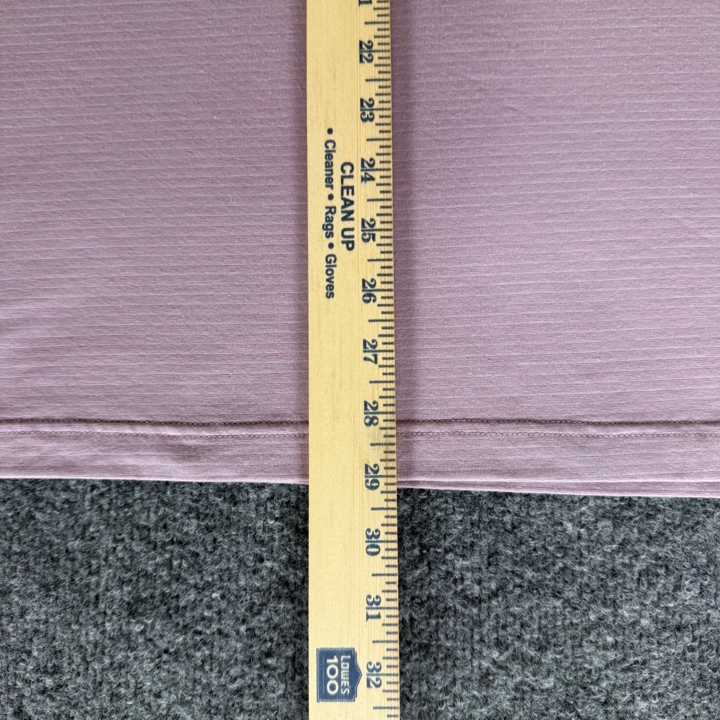 Travis Mathew Polo Shirt Mens XL Purple Striped Golf Performance Short Sleeve