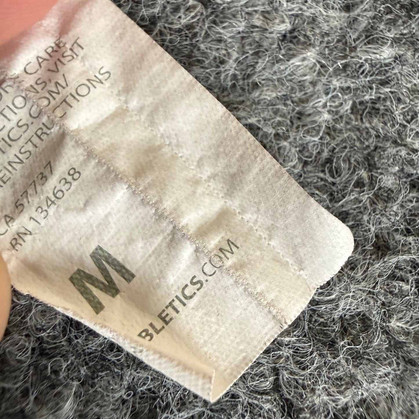 Fabletics Terry Sweat Short Mens Medium 28x6.5 Black Athletic Gym Workout Casual