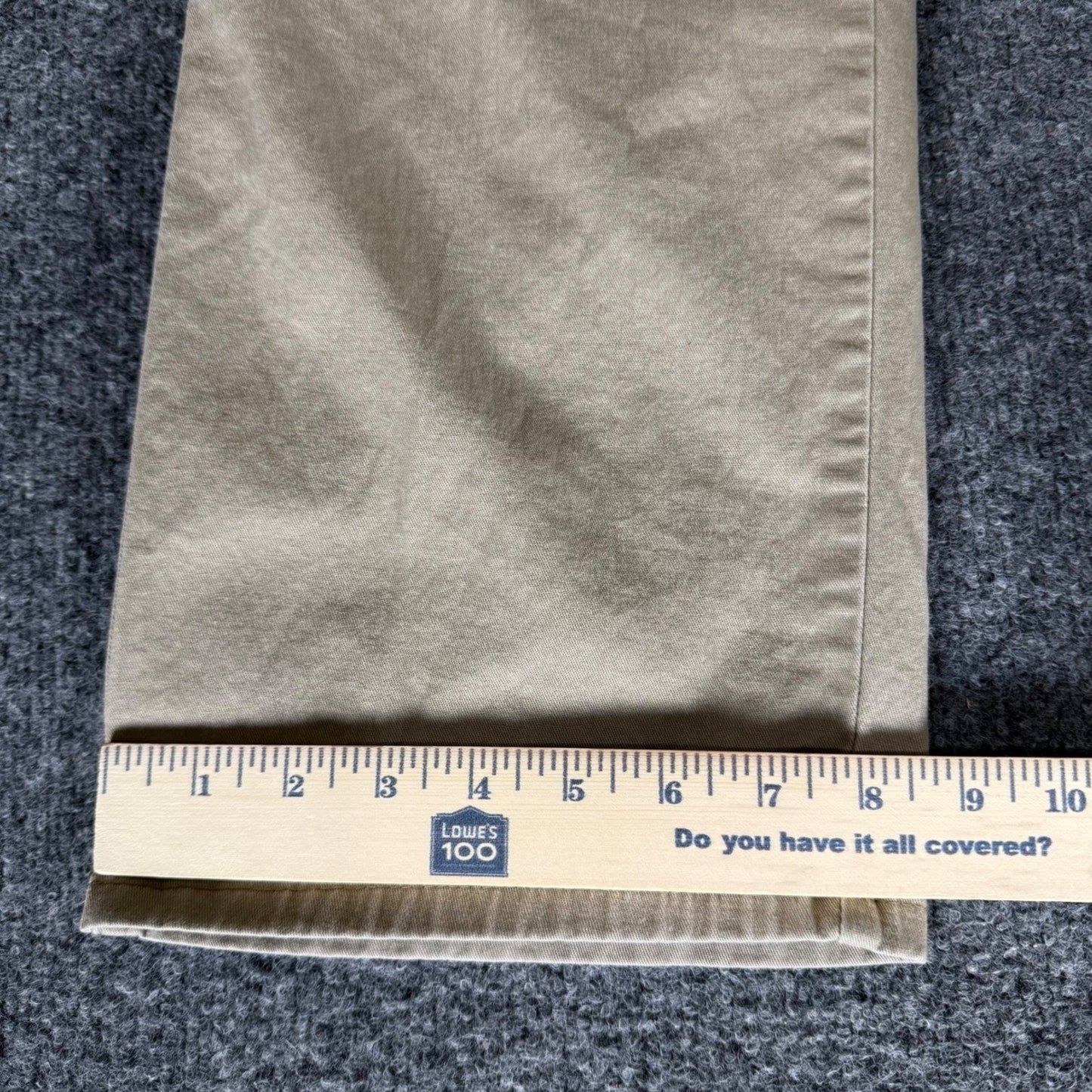 Wrangler ATG All Terrain Gear Mens Cargo Pant Beige 34x30 Outdoor Hiking Utility