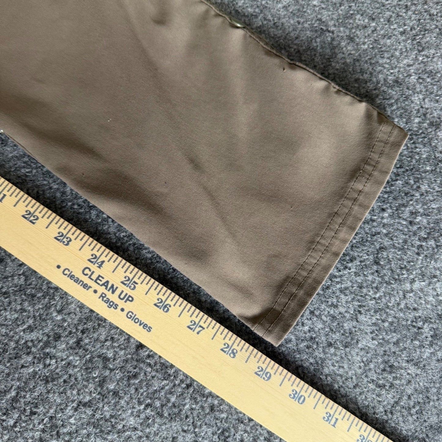 prAna Stretch Zion Pants Mens 33x30 (34x29) Beige Cargo Hiking Outdoor Gorpcore