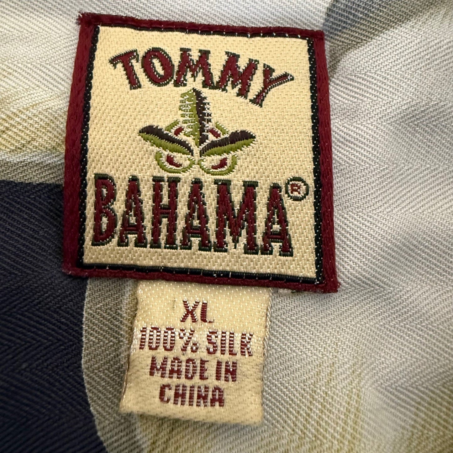 Tommy Bahama Hawaiian Shirt Mens XL Silk Aloha Floral Short Sleeve Casual Resort