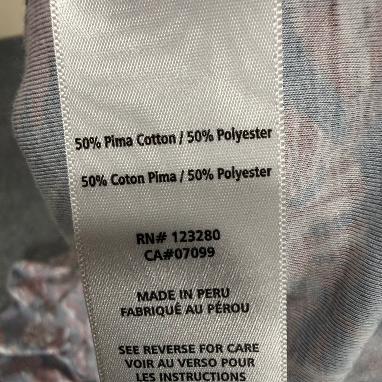 Travis Mathew Mens Golf Polo Shirt XL Tropical Leaf Print Short Sleeve Casual