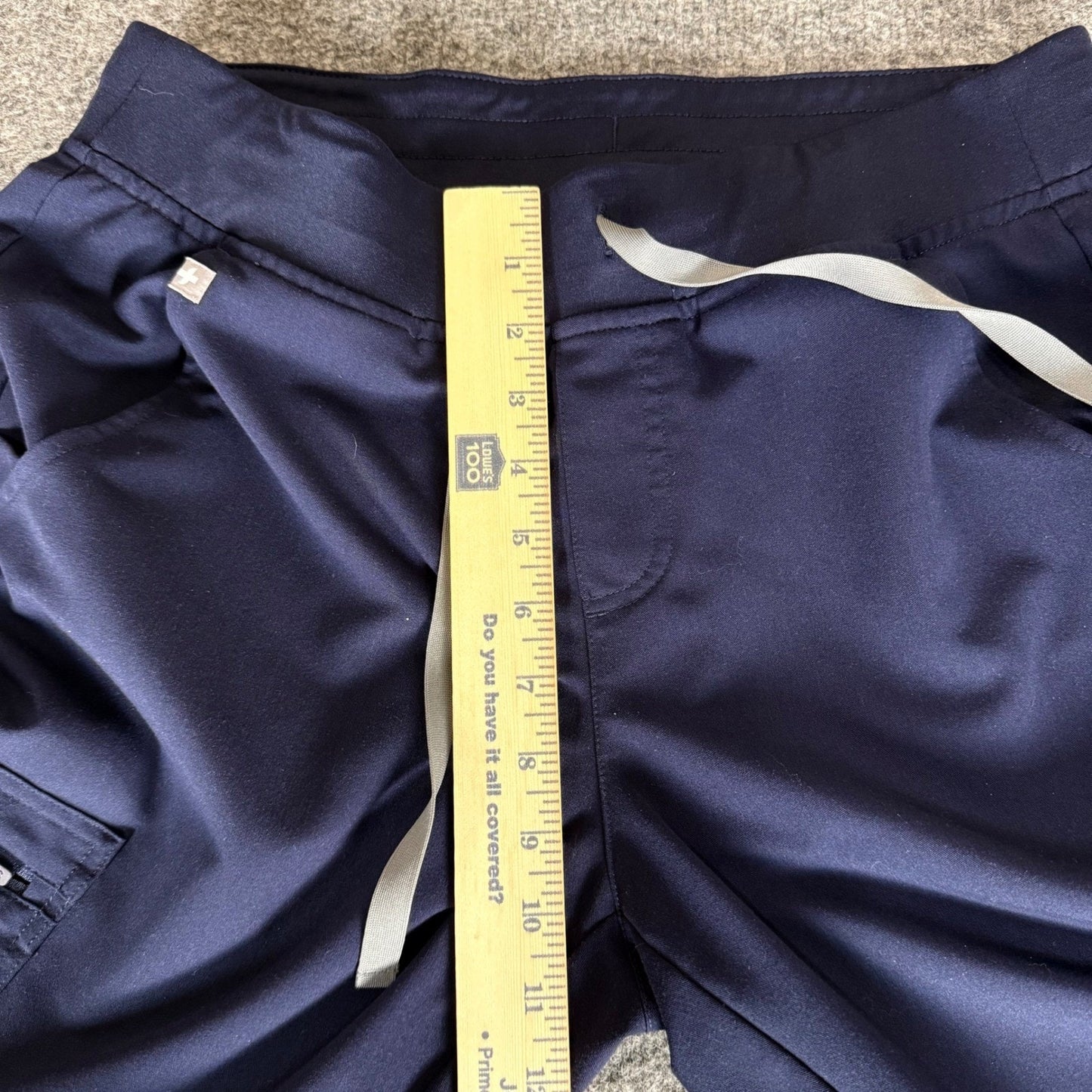 FIGS Zamora Mens Jogger Scrub Pants Medium Navy Blue Medical Nurse Healthcare