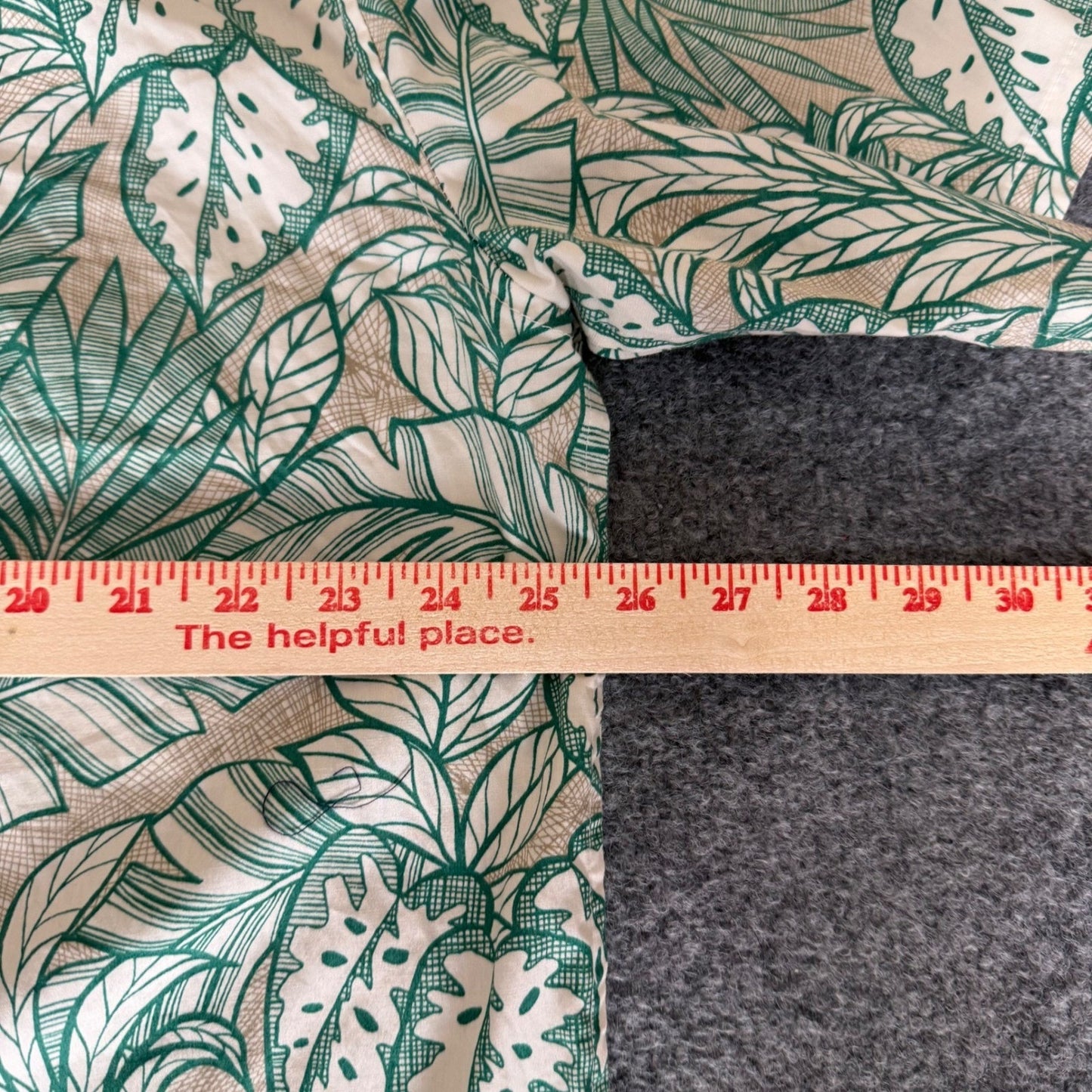 Cooke Street Hawaiian Shirt Mens XL Green Tropical Leaf Button Up Aloha Vacation