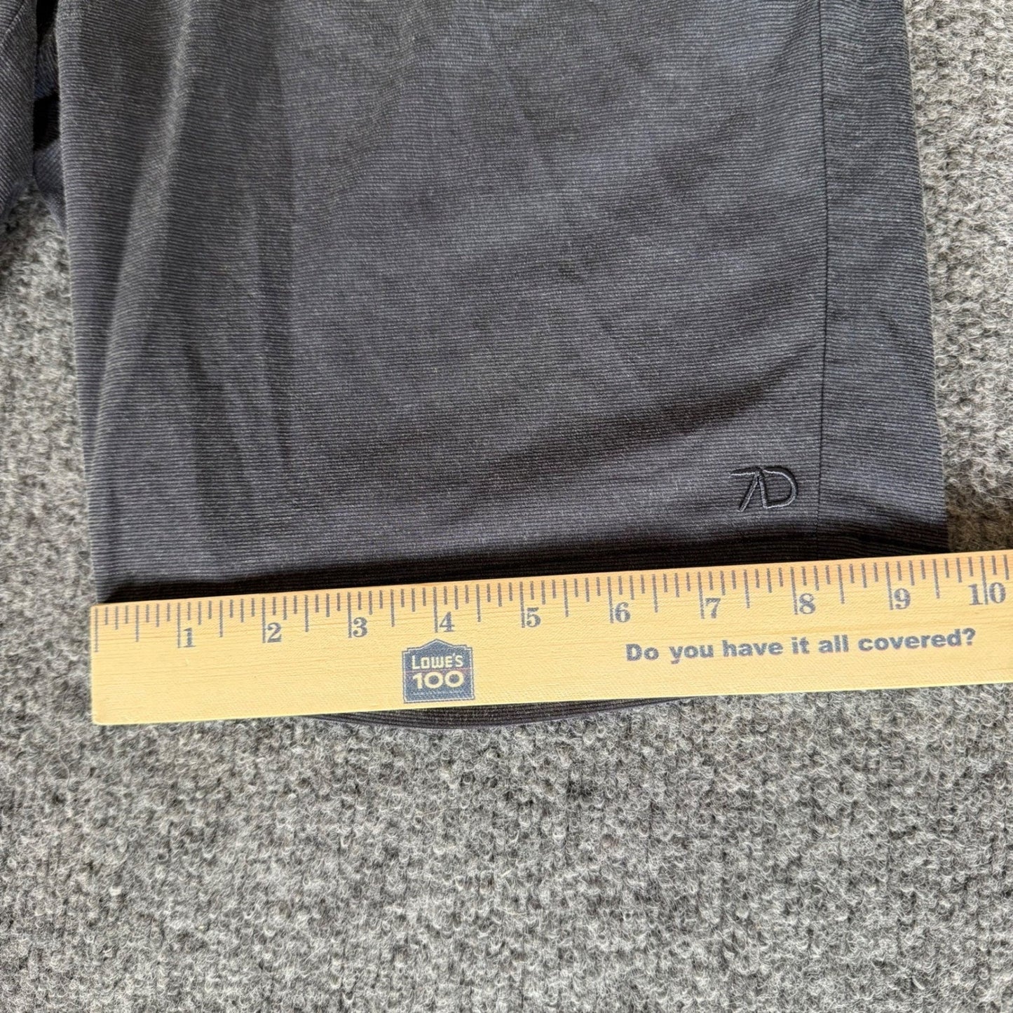 7 Diamonds Intertidal Performance Shorts Mens 32 Gray Casual Athletic Stretch