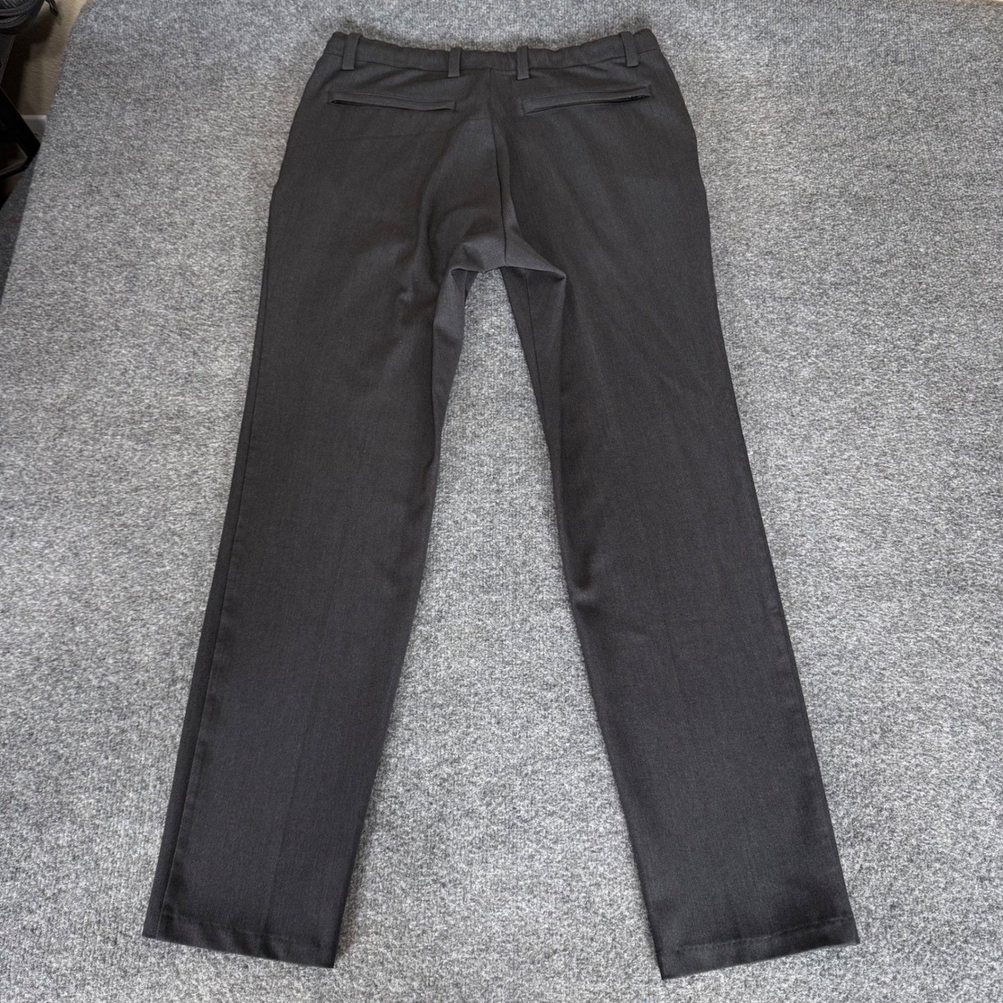 Quince Ultra Stretch 24/7 Smart Chinos Gray 34x32 Athletic Tapered Office Pants