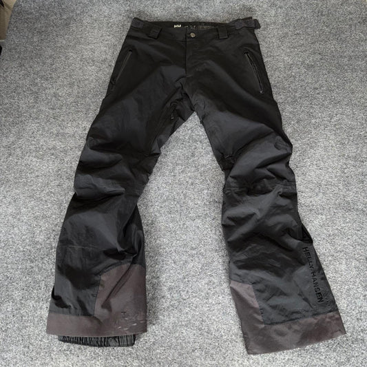 Helly Hansen Mens Small 32x30 Gray Legendary Insulated Ski Snowboard Pants RECCO