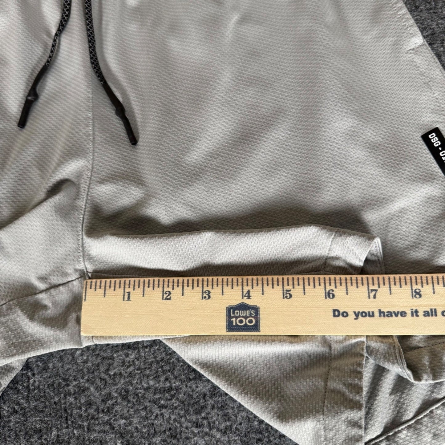 ASRV Aesthetic Revolution Mens Shorts Gray Medium Athletic Training Gym Workout