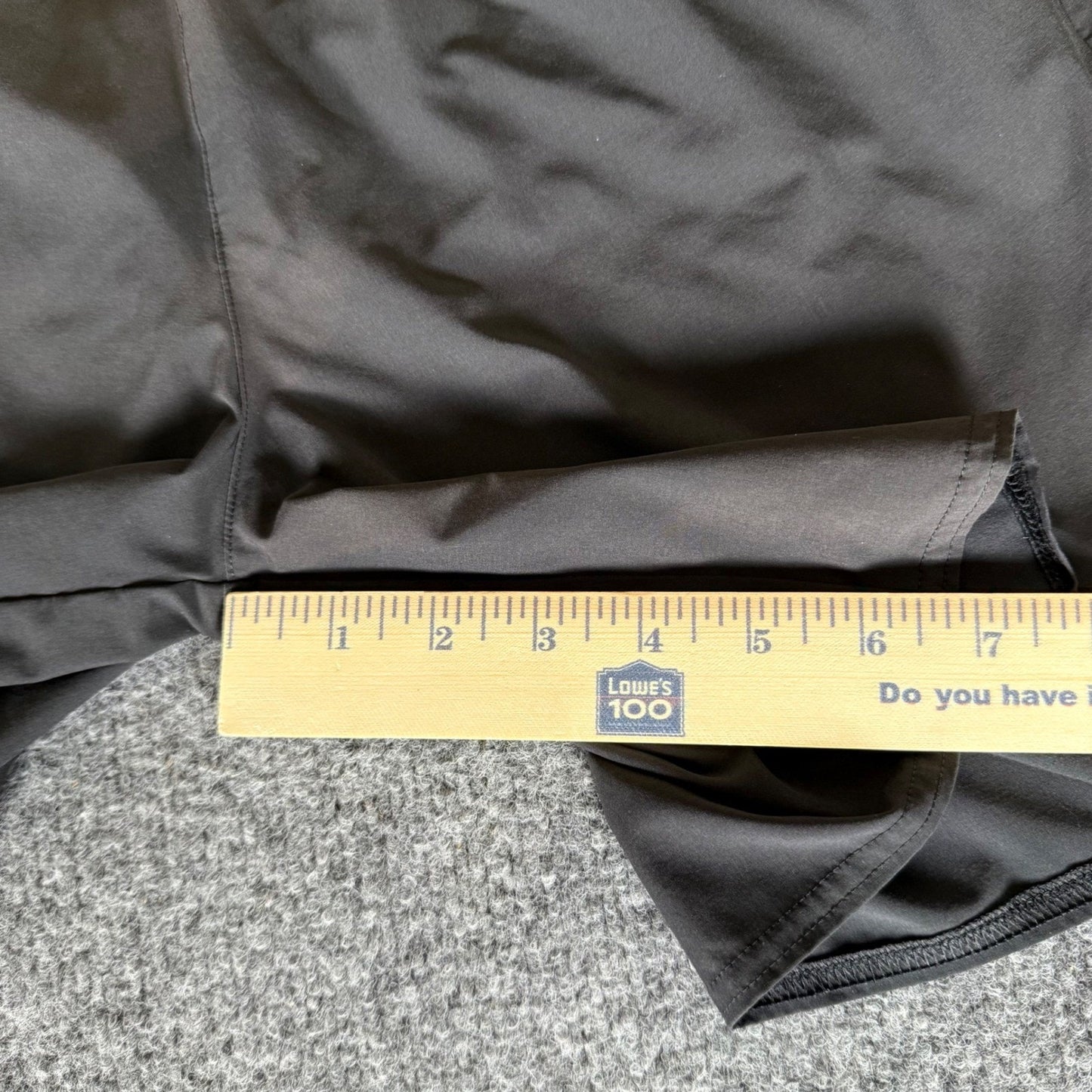 REI Co-op Running Shorts Mens Small Black Lined Lightweight Zip Pockets Athletic