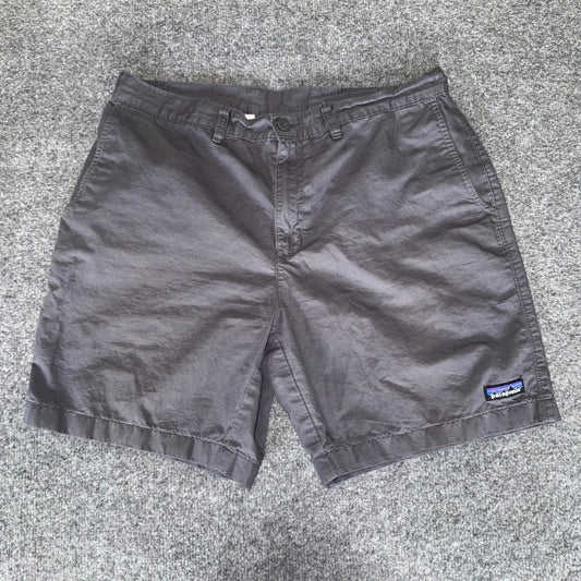 Patagonia Lightweight All Wear Hemp Shorts Mens 34 Gray Organic Cotton Outdoor