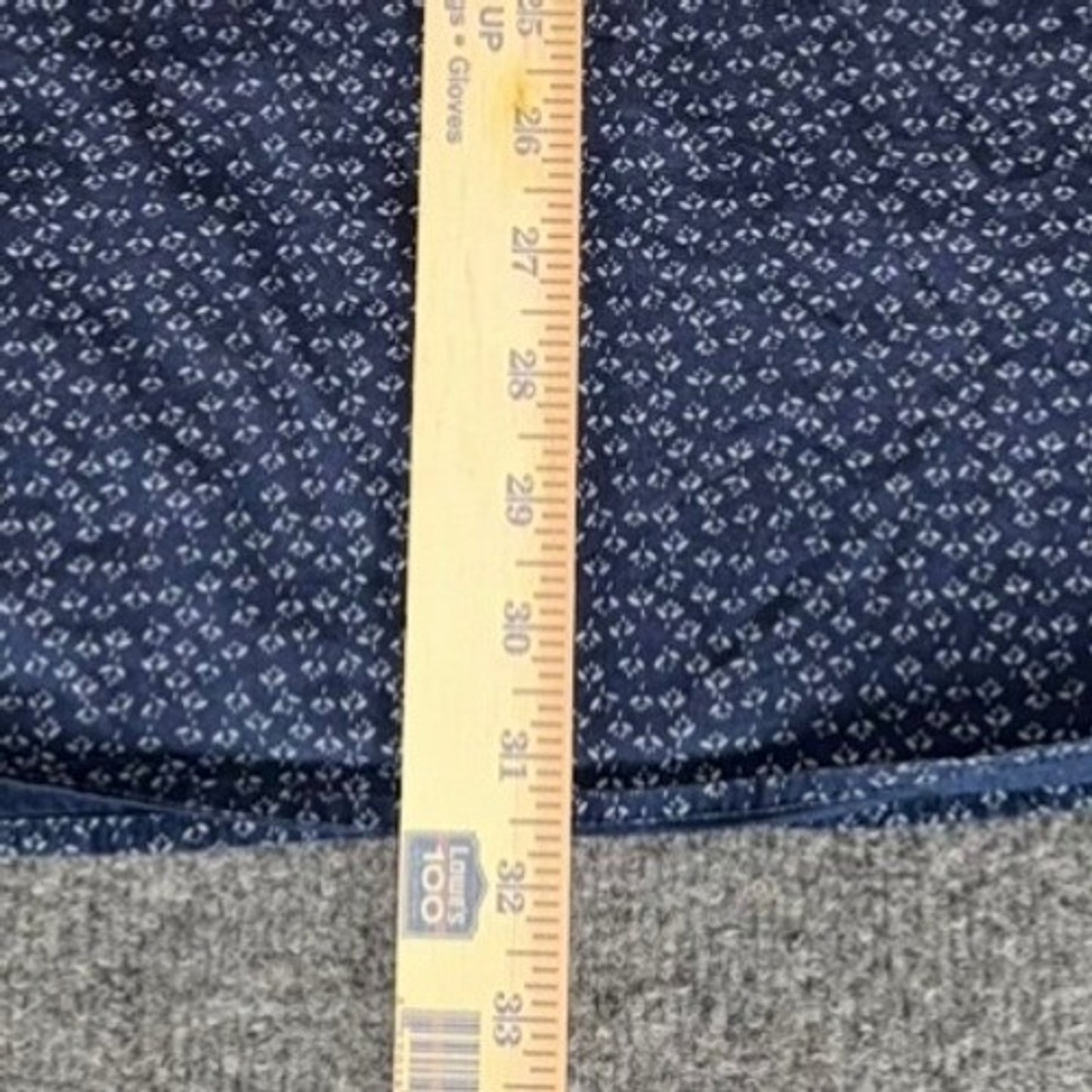 Buffalo David Bitton Shirt Floral Blue Mens 2XL Button Up Long Sleeve Casual