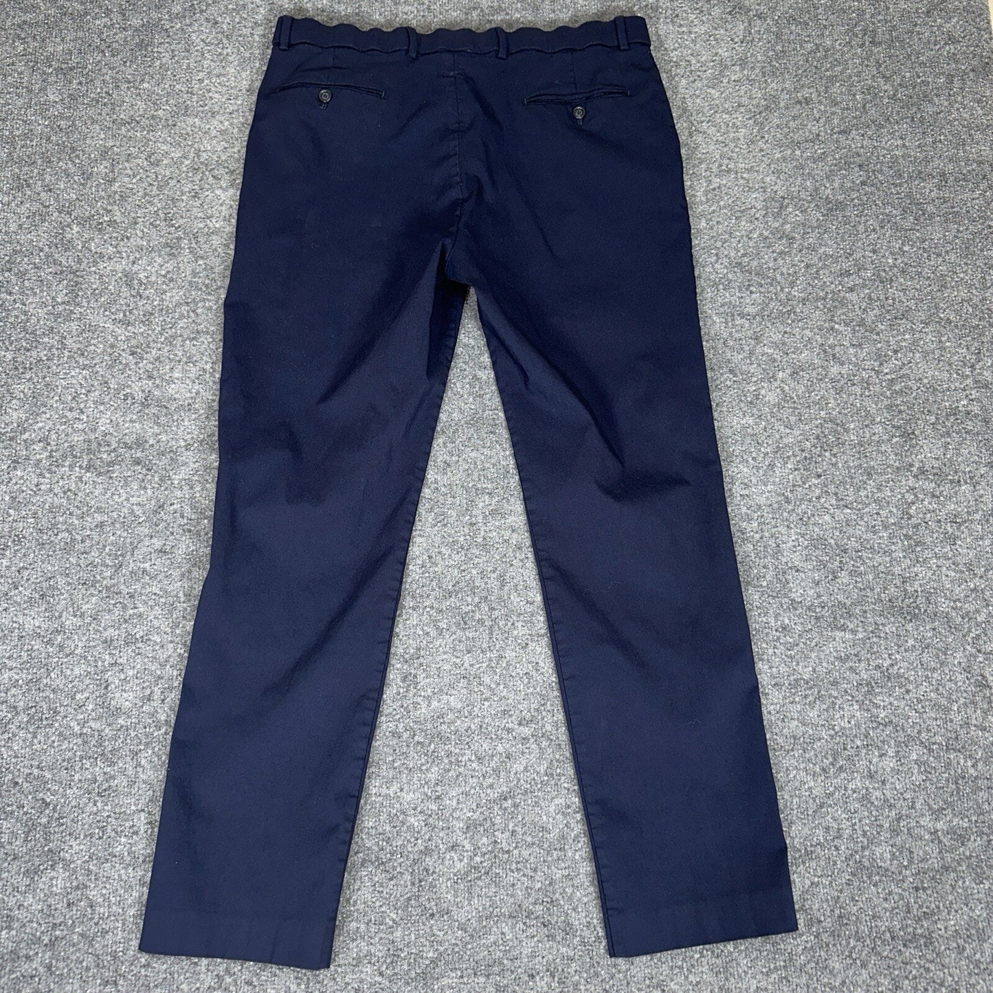 Tommy Hilfiger Pants Mens 38x32 (34x30) Straight Leg Rayon Nylon Mid Rise Adult