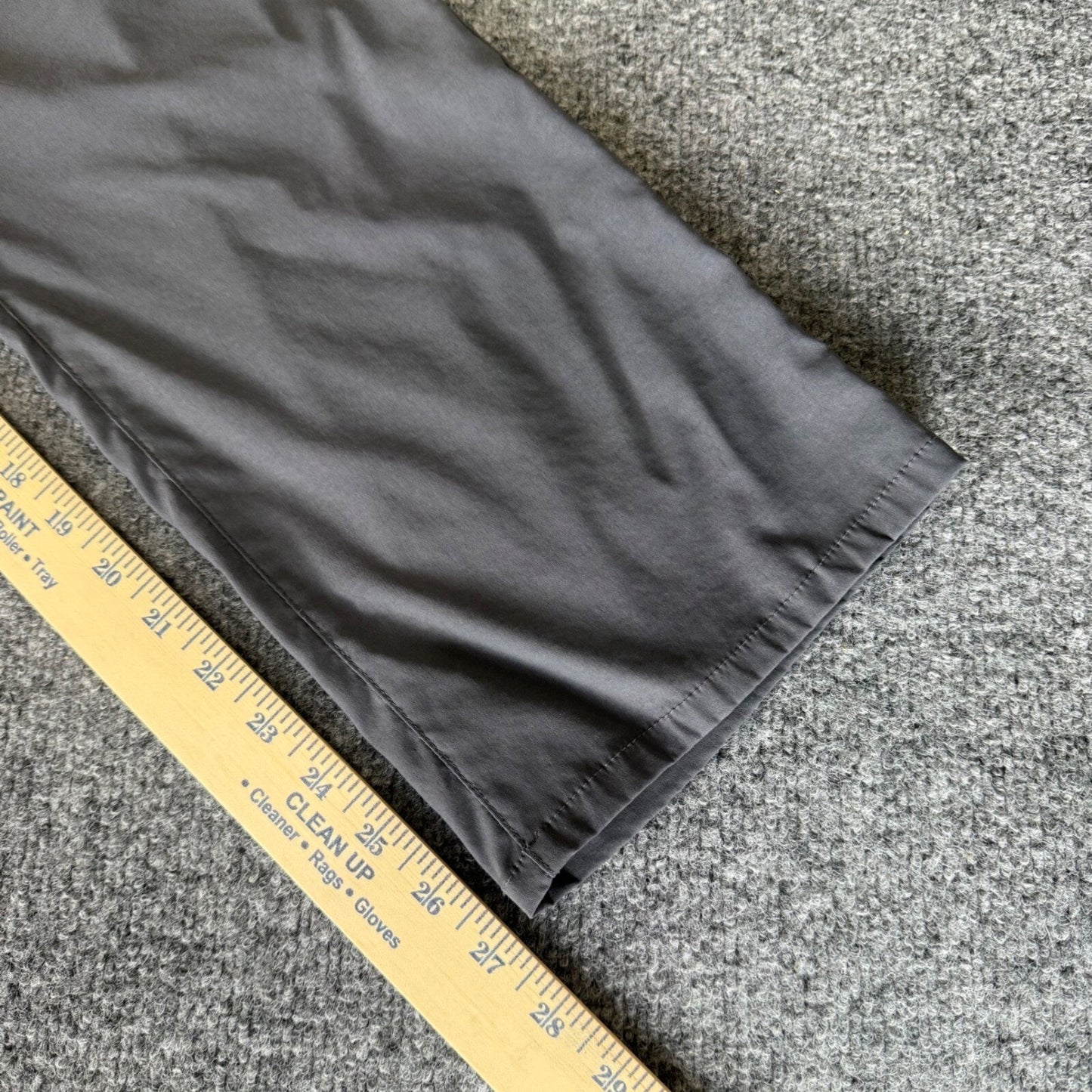 Eddie Bauer Adventure Trek Pants Mens 32x27 Gray Nylon Casual Outdoor Hiking