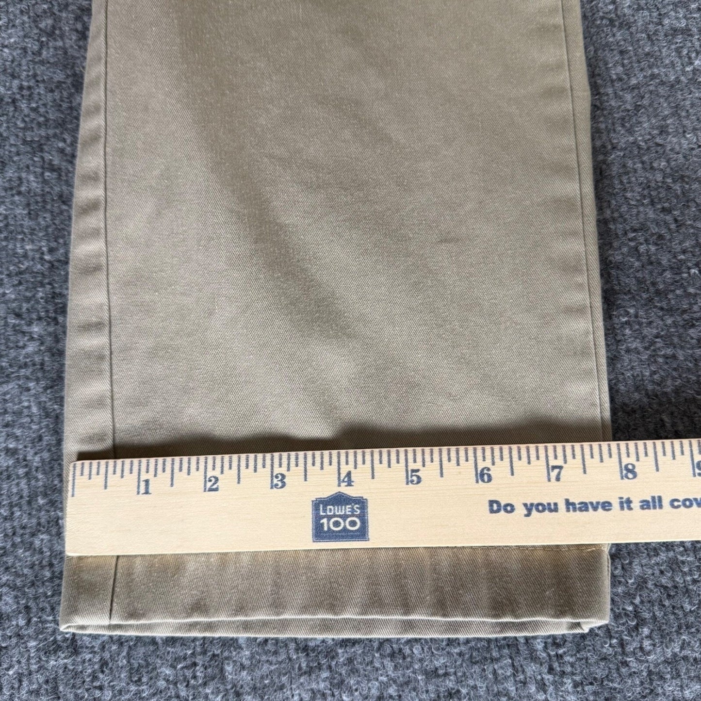 Volcom Chino Pants Mens 34 Beige Straight Leg Casual Skate Grunge Y2K Style