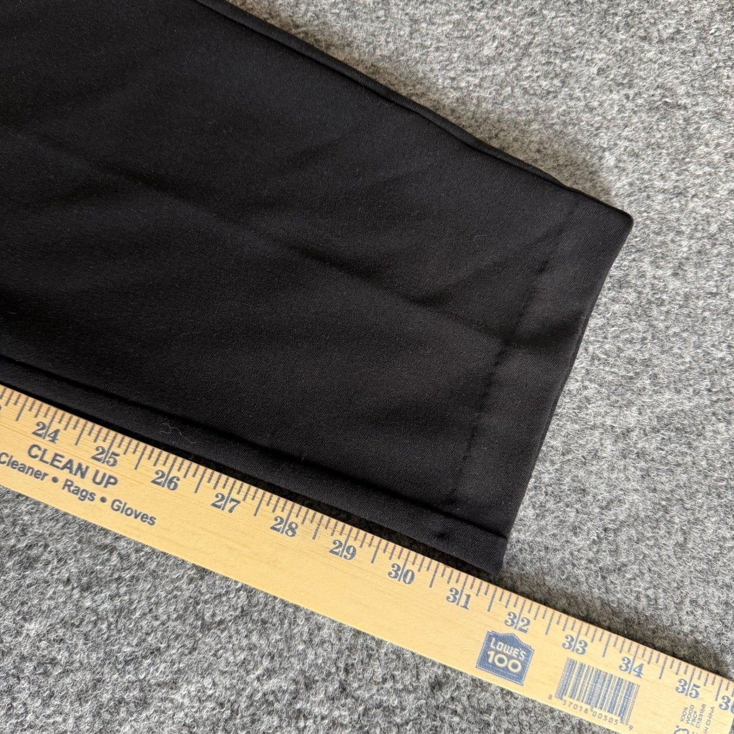 Quince Ultra Stretch 24/7 Smart Chinos Mens 32x32 Black Athletic Casual Comfort