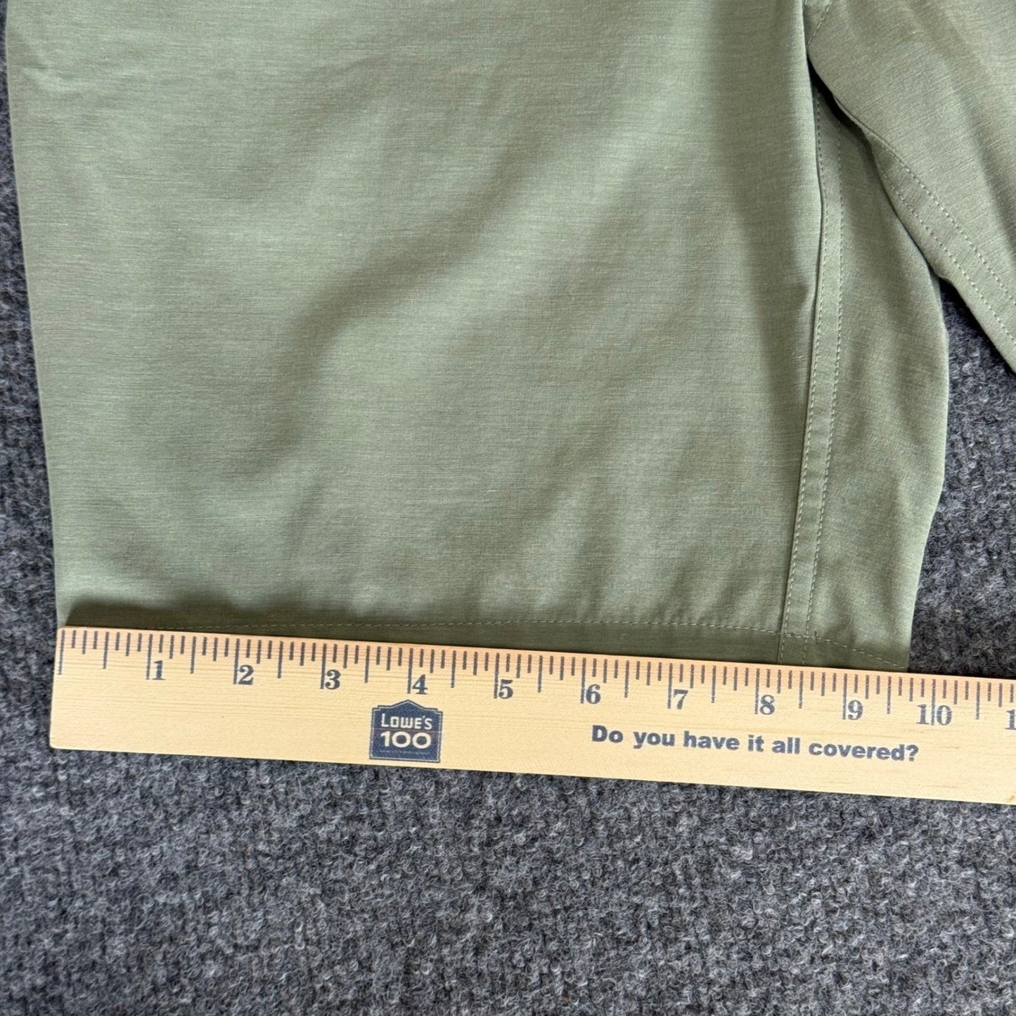 Faherty All Day Shorts Mens 30 Green Stretch Drawstring Coastal Beachwear Casual