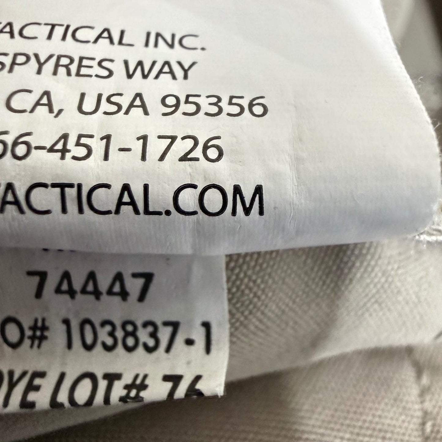 5.11 Tactical Stonecutter Pant Mens Tan Cargo 38x32 Work Utility Outdoor Durable