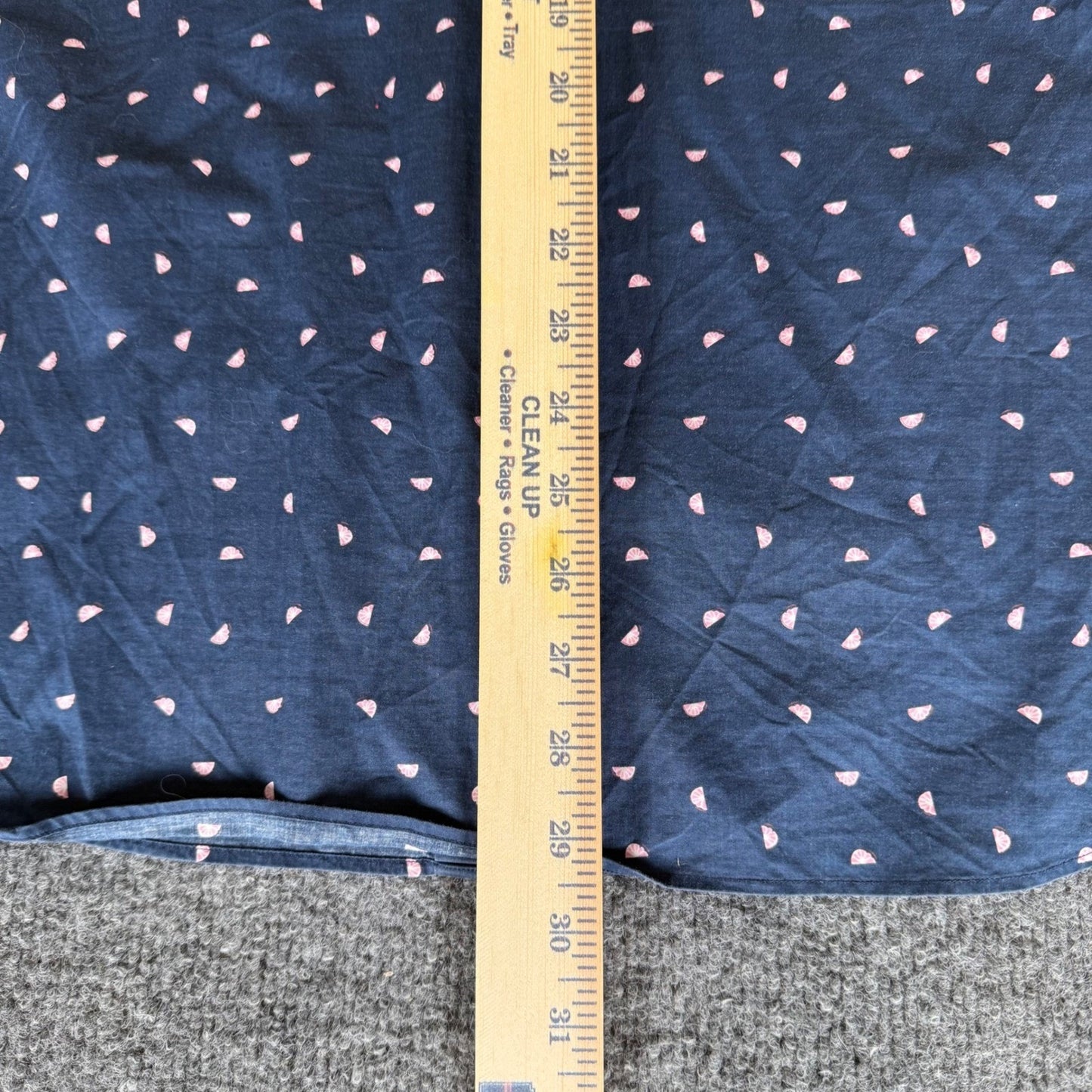 Bonobos Shirt Mens 16/33 M Slim Stretch Button Down Long Sleeve Blue Geometric