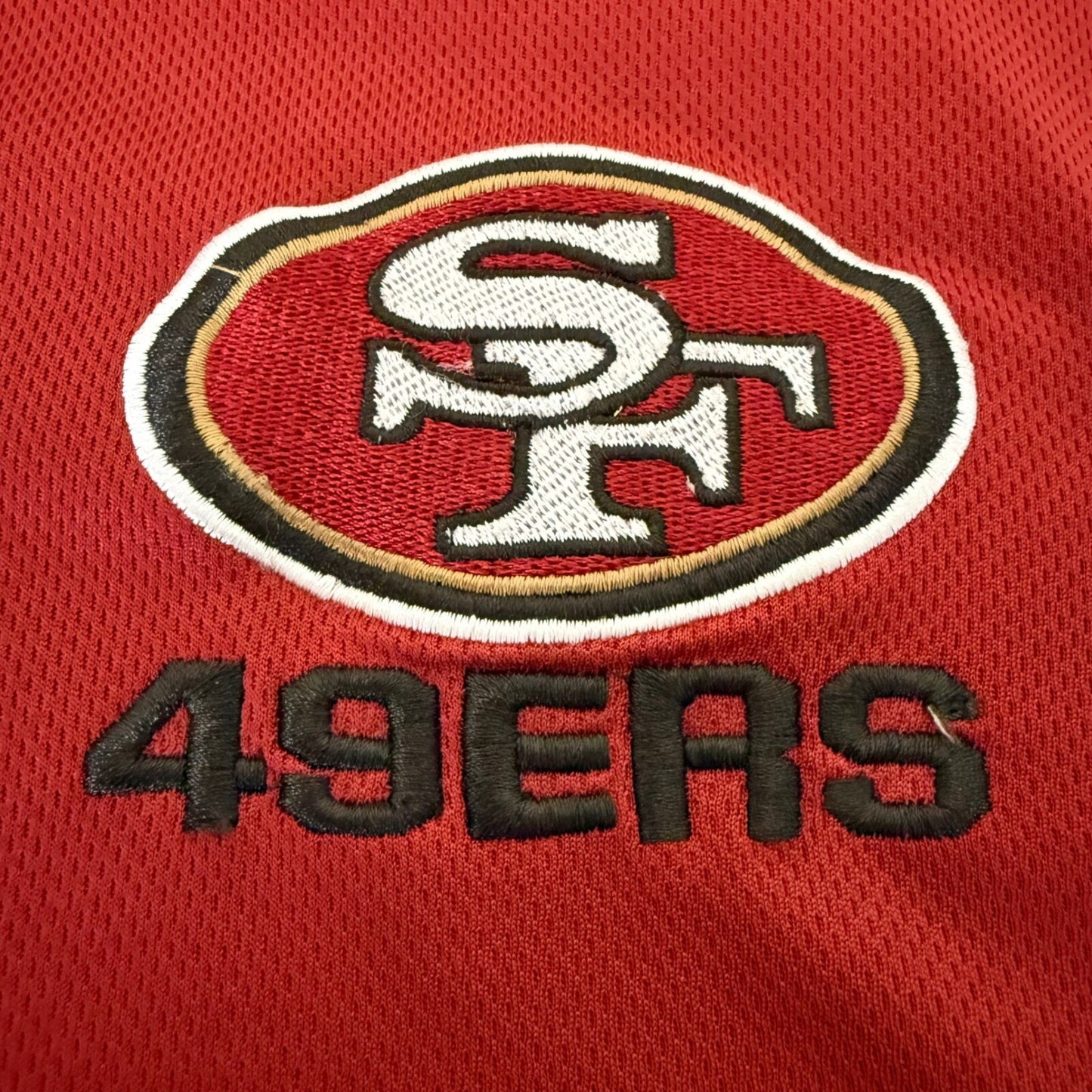 San Francisco 49ers Polo Shirt 3XL Mens Red Short Sleeve NFL Football