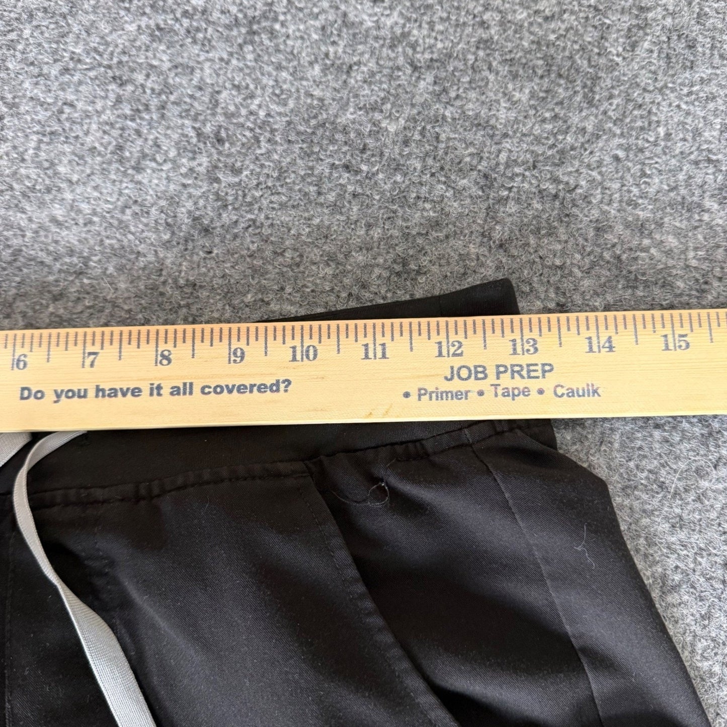 FIGS Zamora Jogger Scrub Pants Womens XXS Black Medical Uniform Healthcare