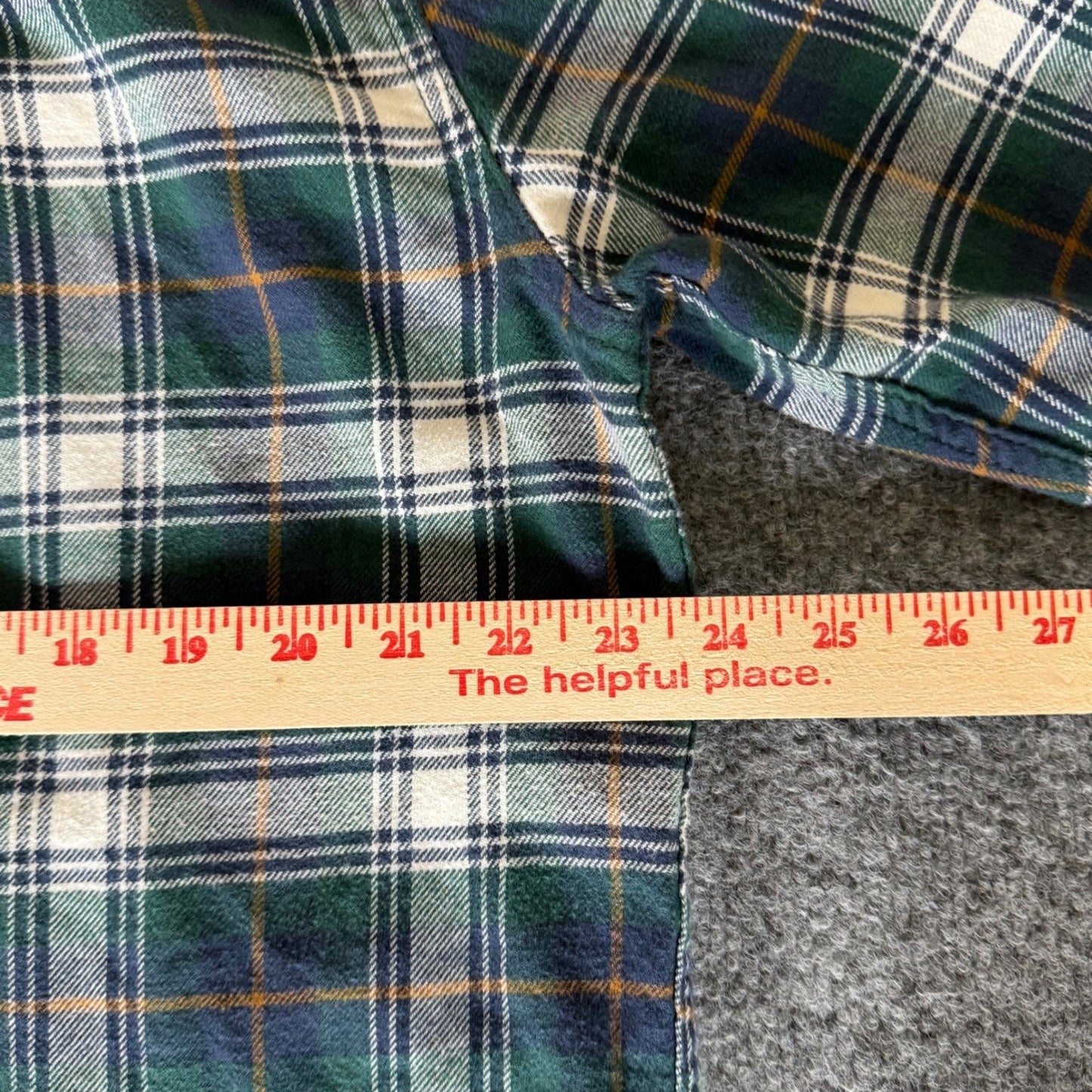 Vans Flannel Shirt Mens XL Green Plaid Long Sleeve Button Up Skate Y2K Grunge