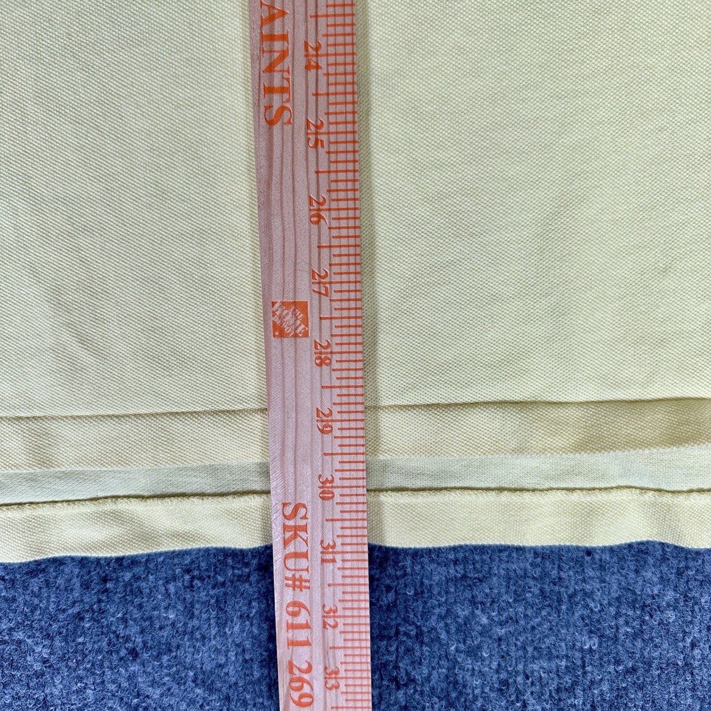 Polo Ralph Lauren Shirt Mens 2XL Yellow Polo Short Sleeve Cotton Casual Adult