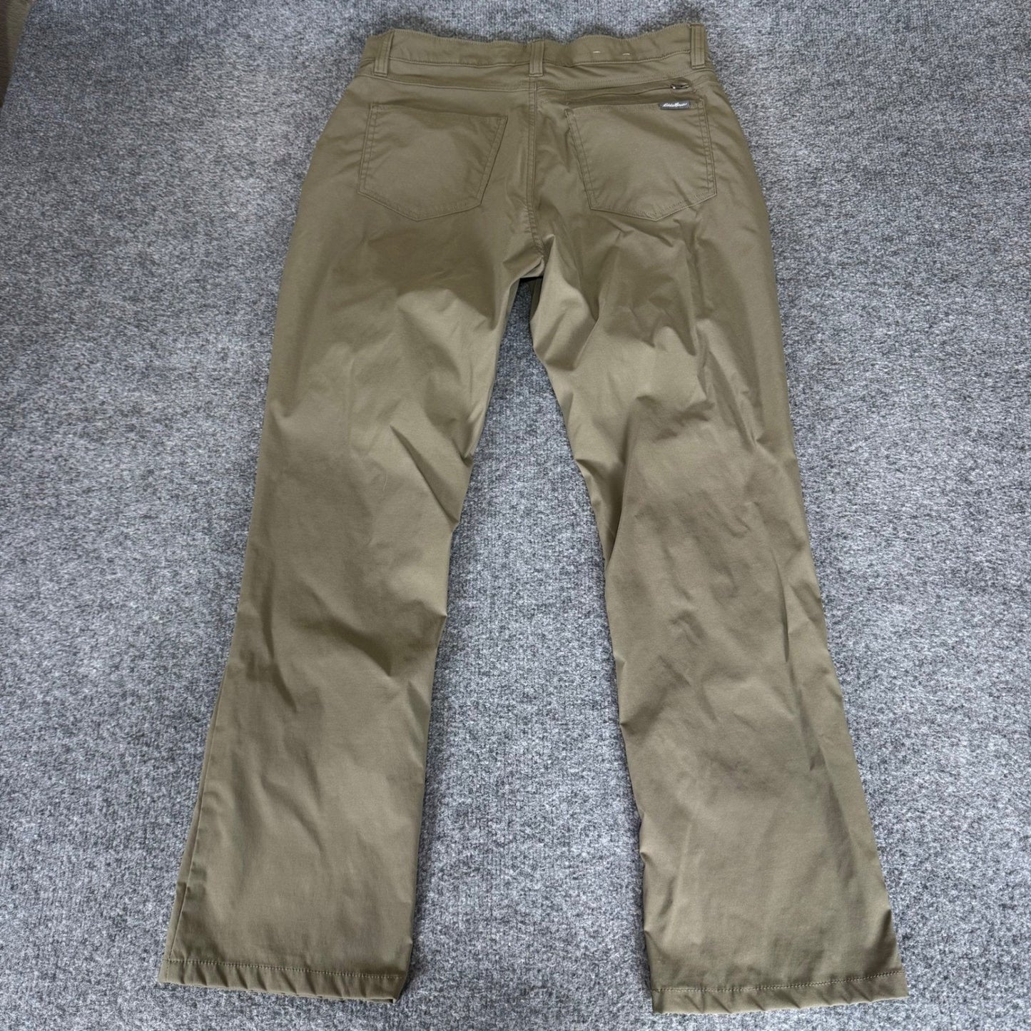 Eddie Bauer Guide Pro Pants Mens 34x30 (33x29) Olive Green Outdoor Hiking Trail