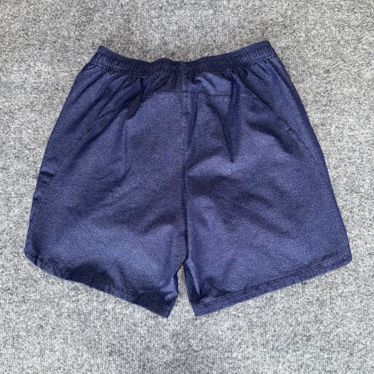 Rhone Athletic Shorts Mens Small Blue Gym Workout Lined Activewear Training
