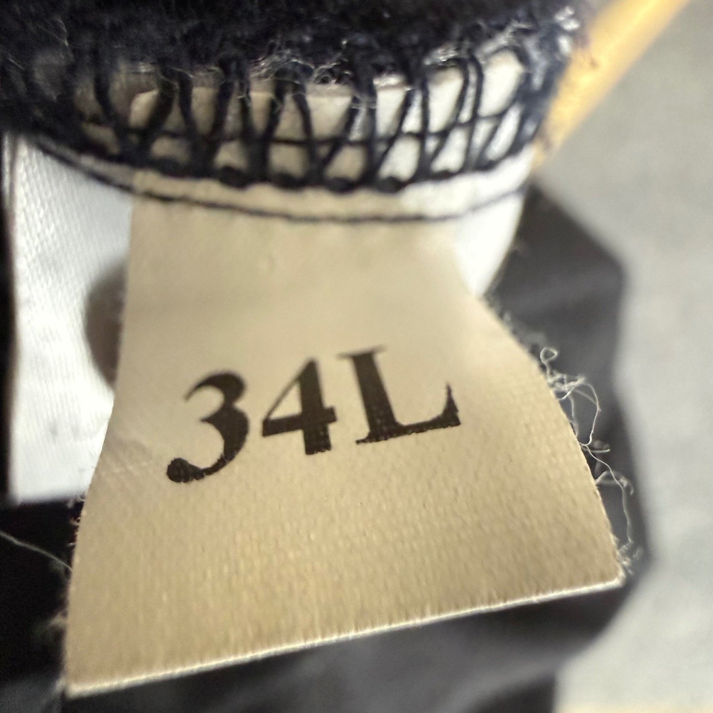 Paul Smith Dress Pants Mens 34x28 Black Pinstripe Straight Leg Business Casual