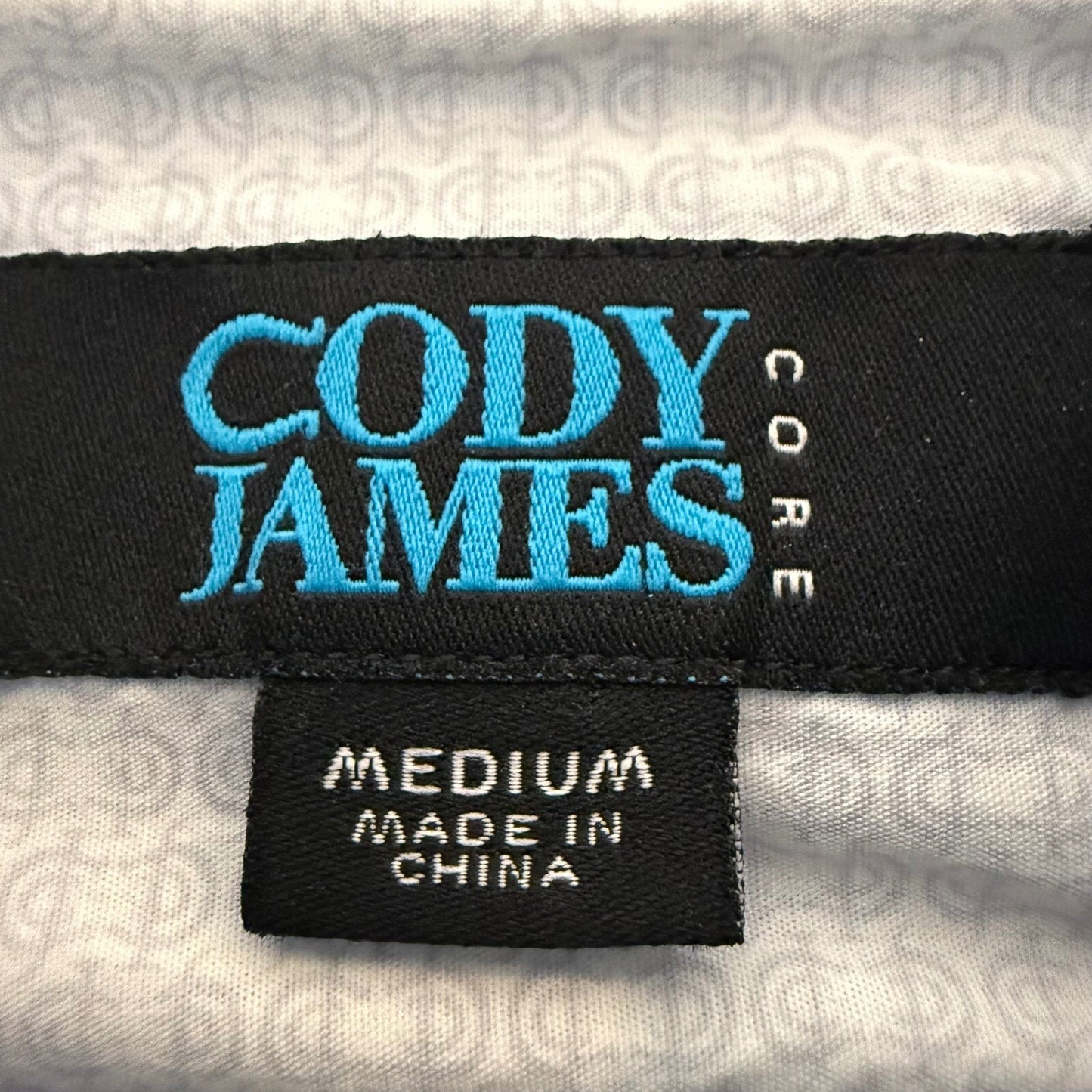 Cody James Core Shirt Plaid Button Down Short Sleeve Casual Blue Mens Medium