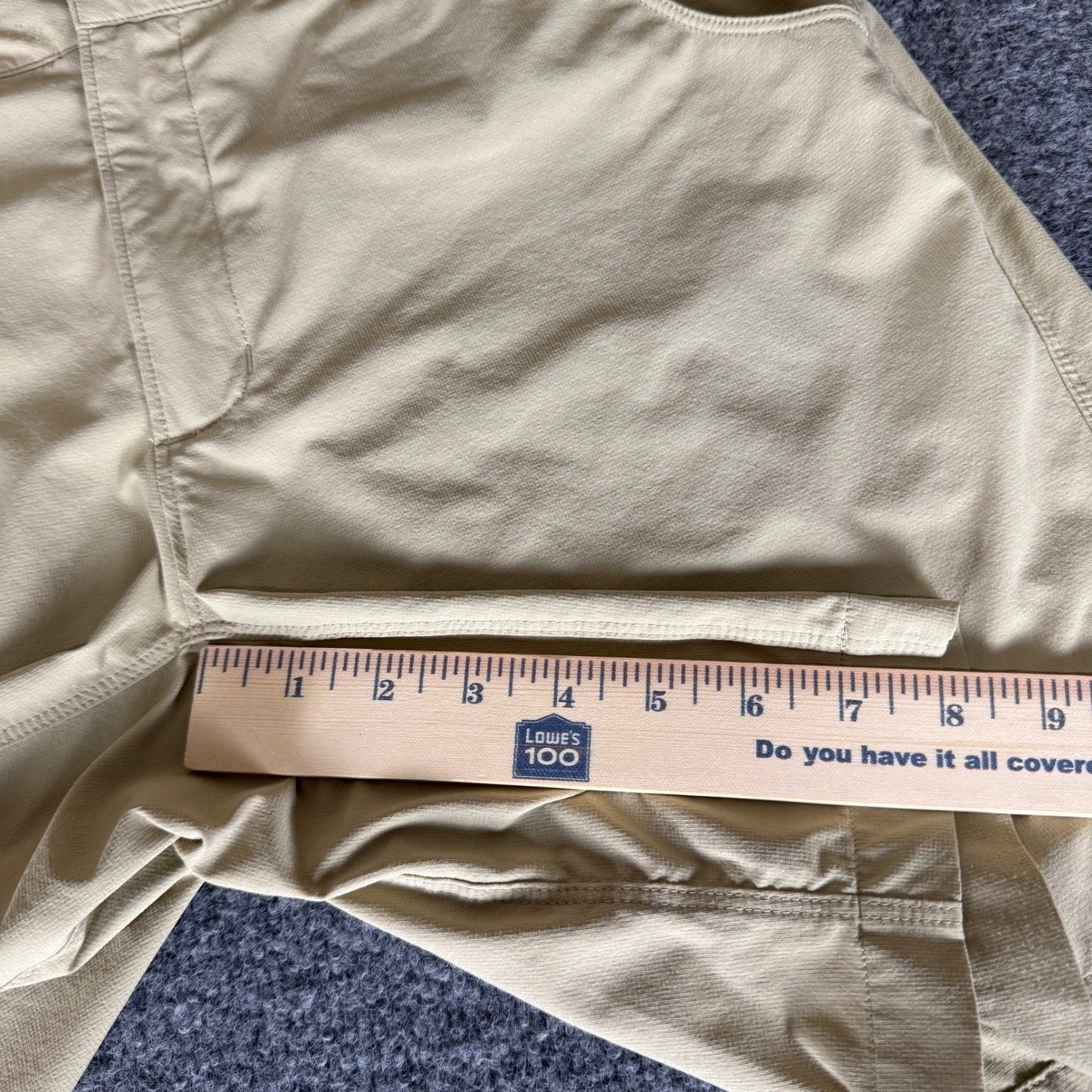Outdoor Research Hiking Short Mens 34 (35) Tan Outdoor Trail Performance Stretch