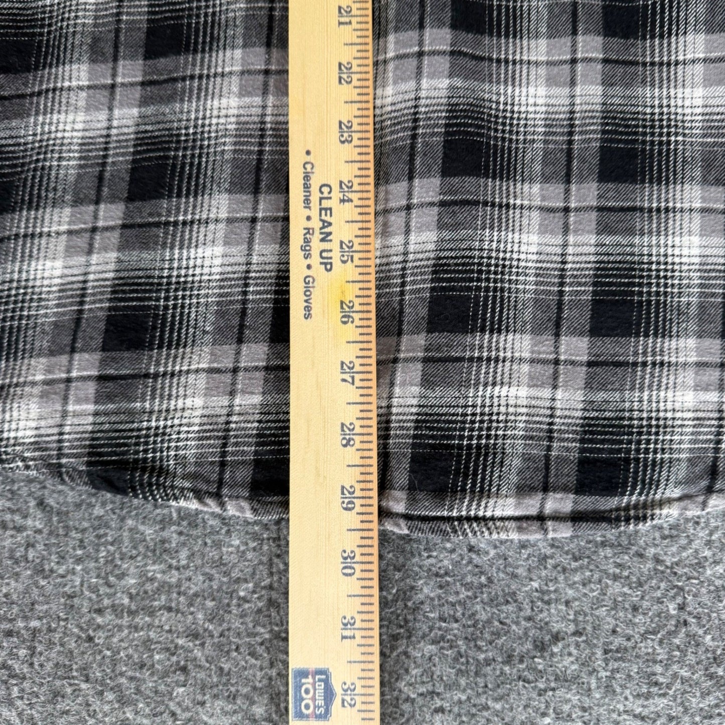 Wrangler Wrancher Mens Large Black Plaid Pearl Snap Western Flannal Shirt Cowboy