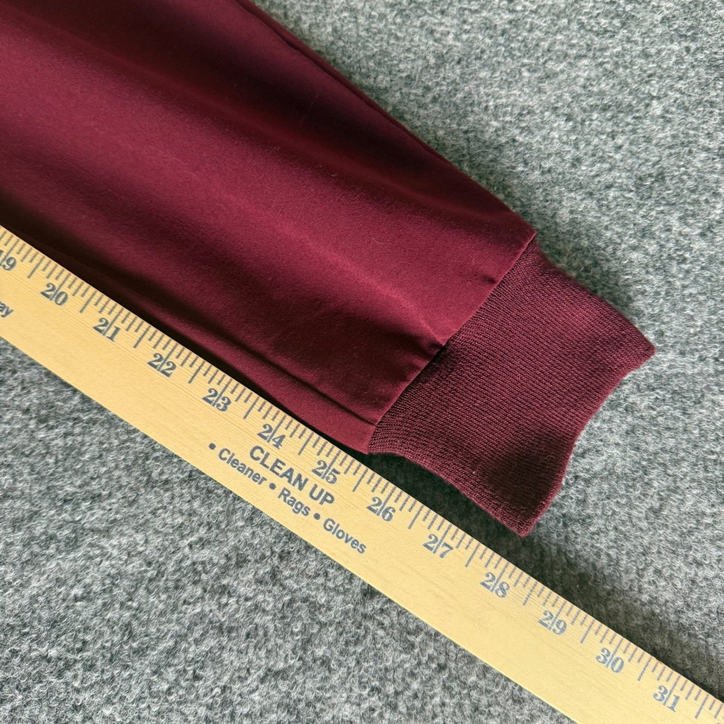 FIGS Zamora Scrub Pants Jogger Womens XS Slim 28x28 Burgundy Nursing Medical