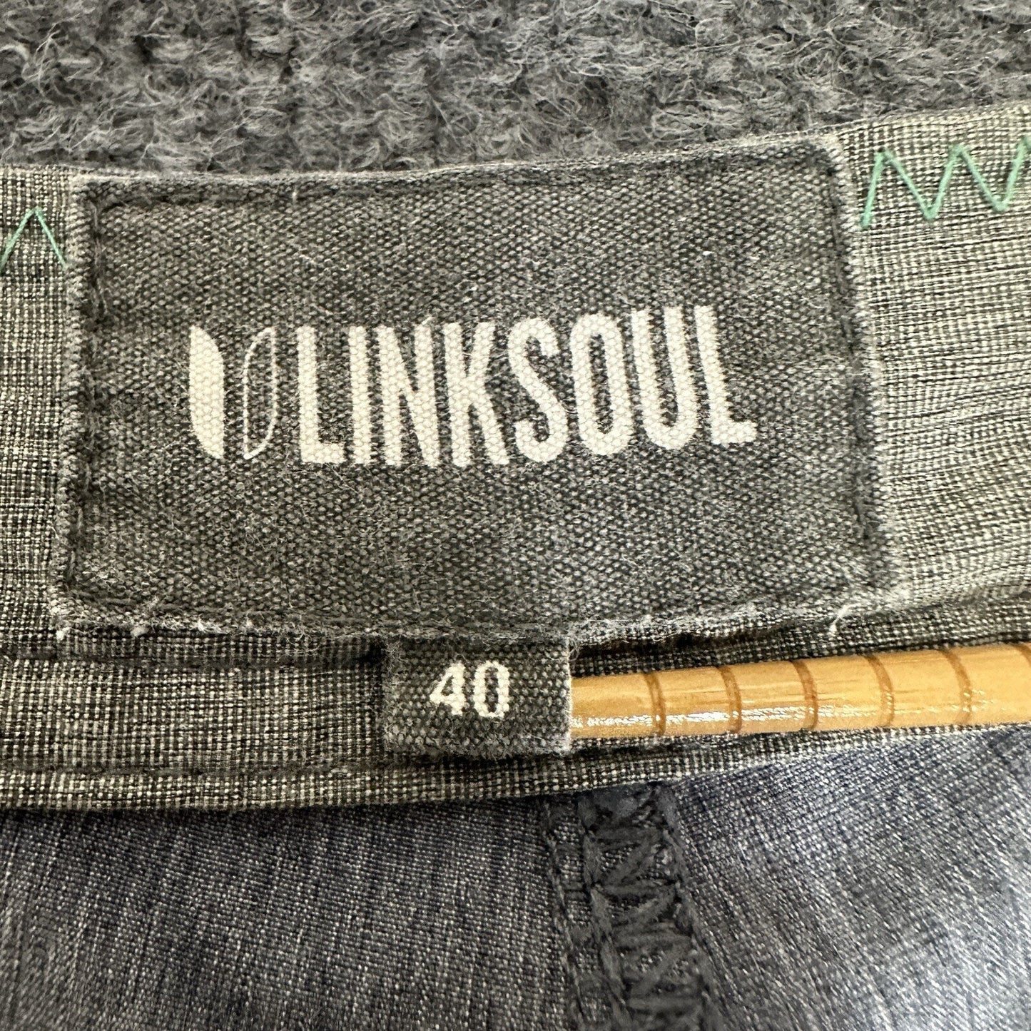 Linksoul Shorts Mens 40 Grey Solid Chino 9.5” Golf High Rise Casual Adult