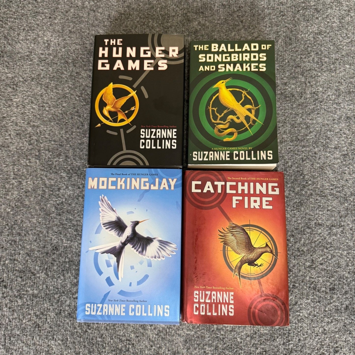 The Hunger Games Book Set Suzanne Collins Young Adult Fantasy Adventure Series