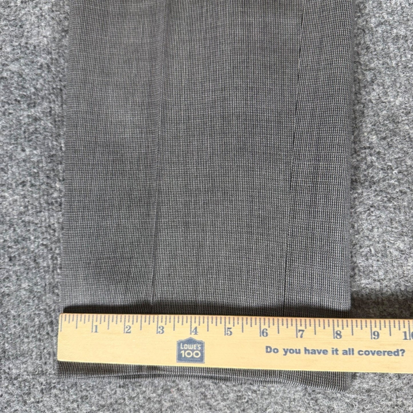 Jos. A. Bank Executive Collection Mens 36x33 Regular Gray 100% Wool Pleated Pant