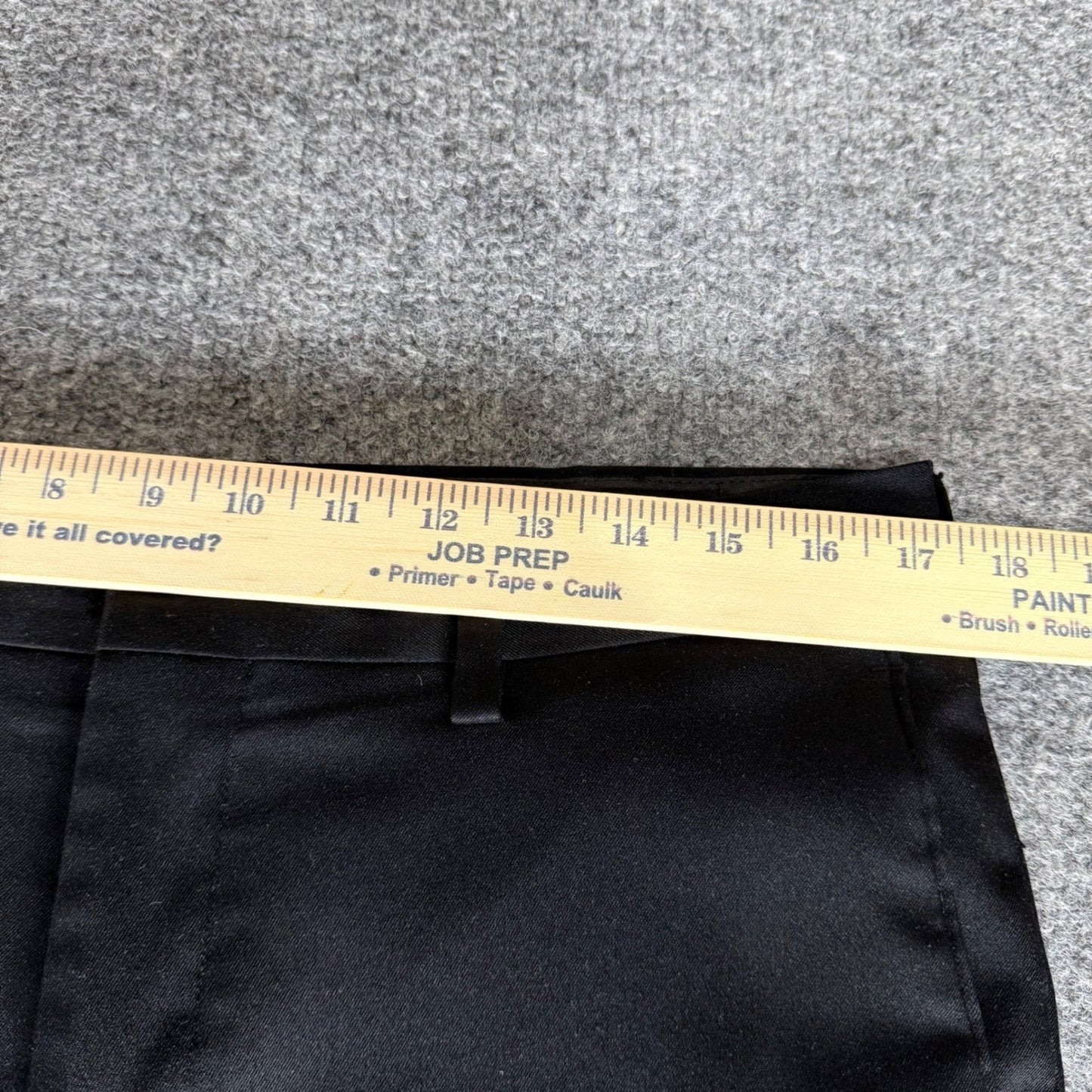 Louis Raphael Mens Slim Fit Dress Pants Black 34x30 Office Business Slacks