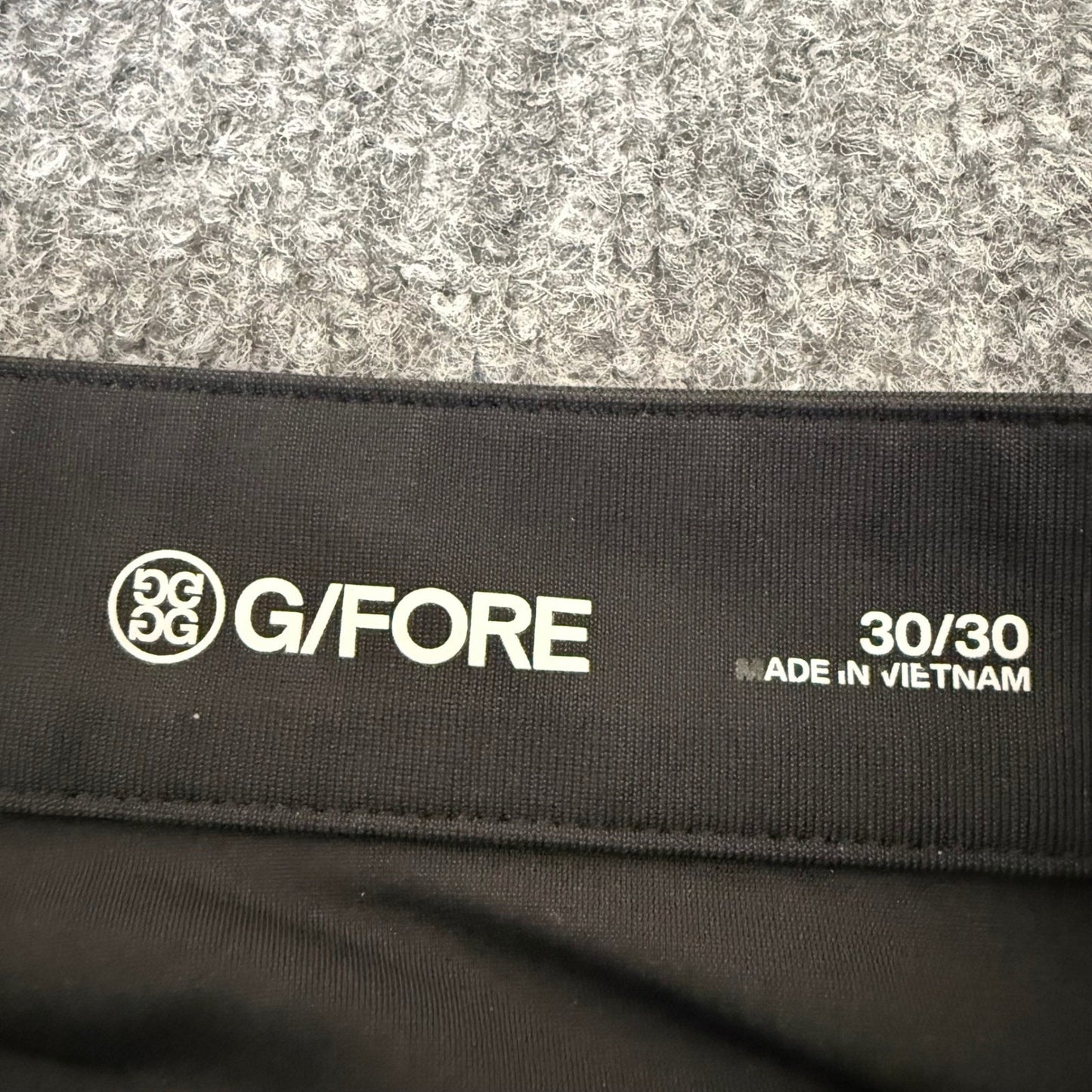 G/FORE Mens Tour 5 Pocket Golf Pants Black 30x30 Stretch Casual Slim Performance