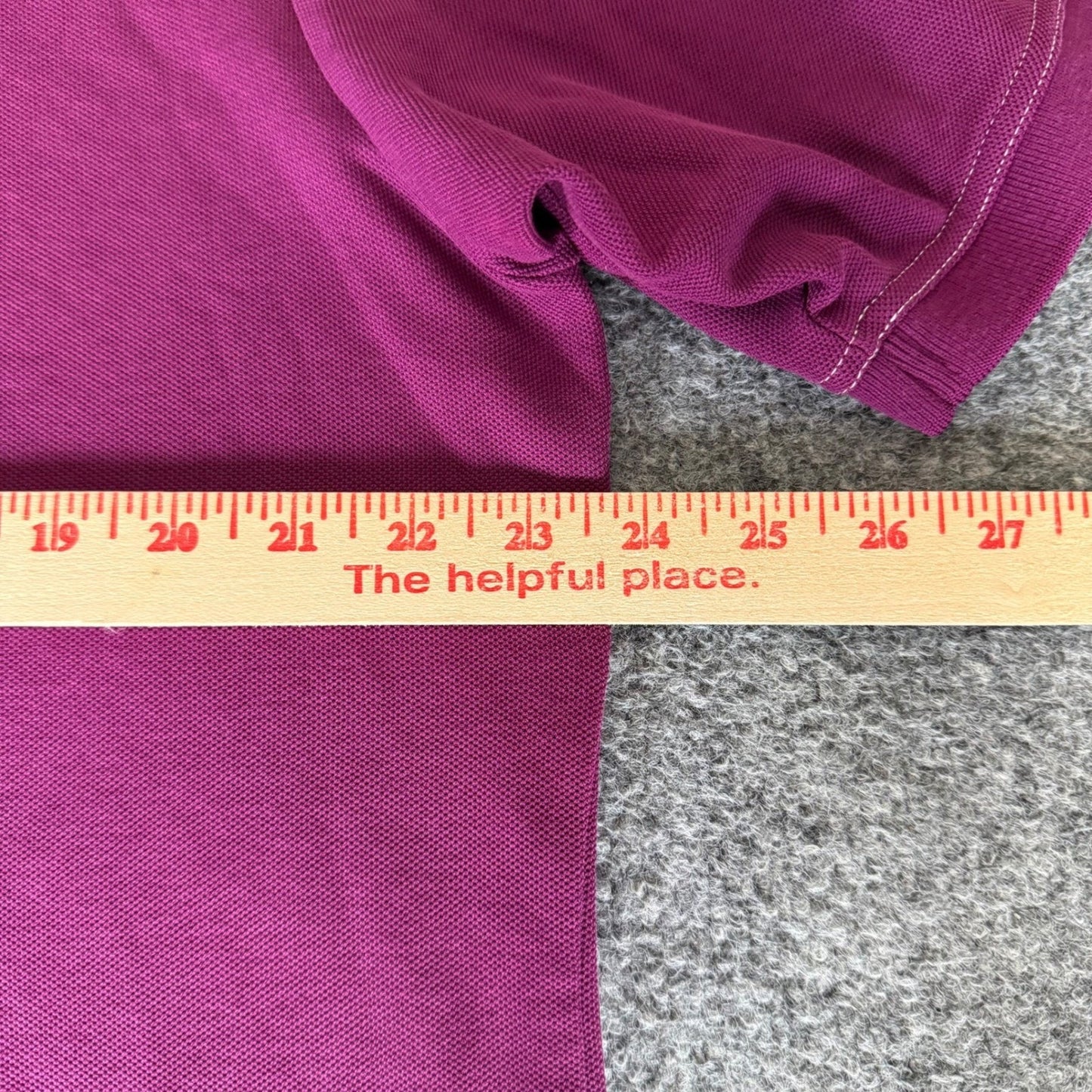 Tommy Bahama Islandzone Polo Shirt Mens Large Purple Supima Cotton Golf Casual