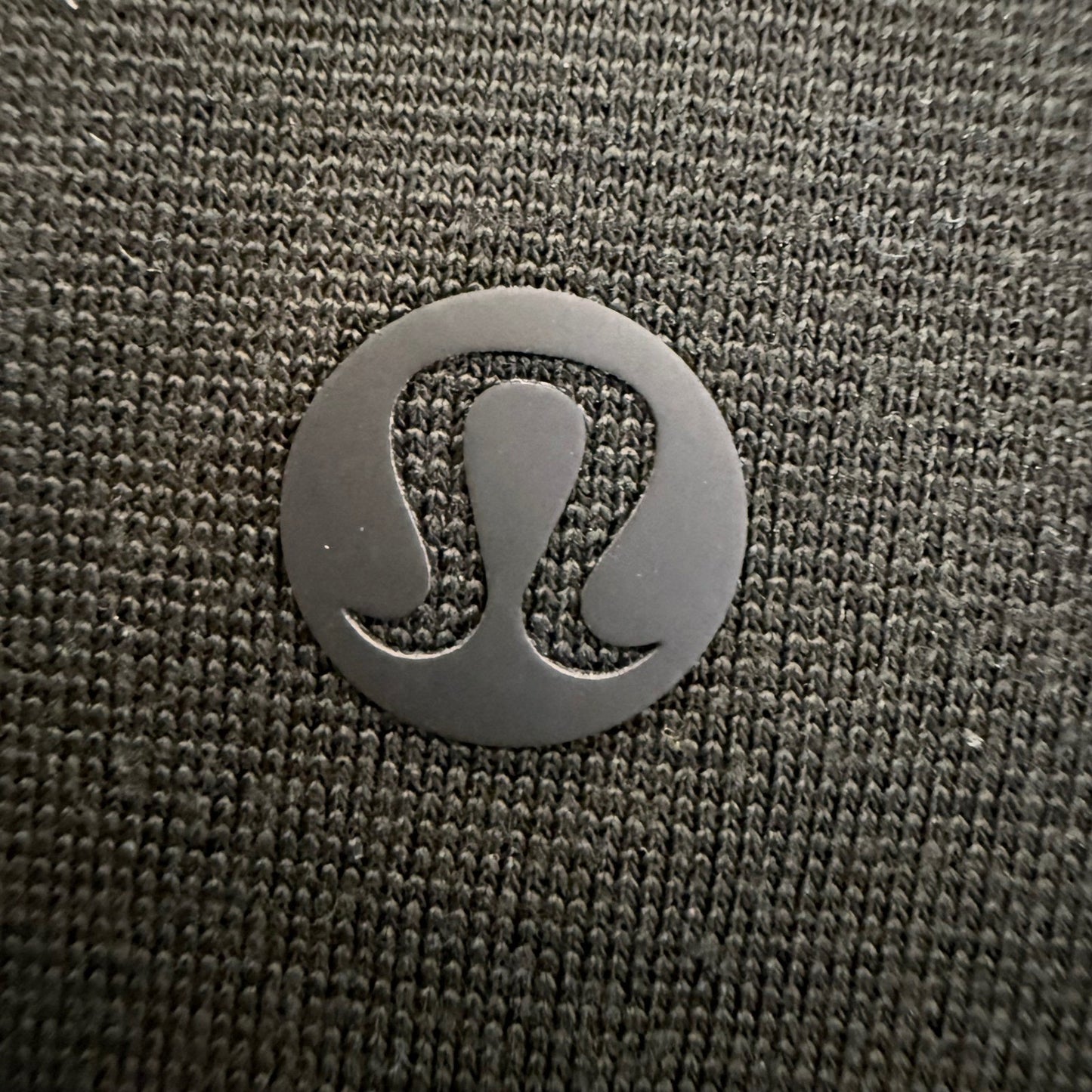 Lululemon Polo Shirt Mens Small Black Short Sleeve Performance Golf Athleisure