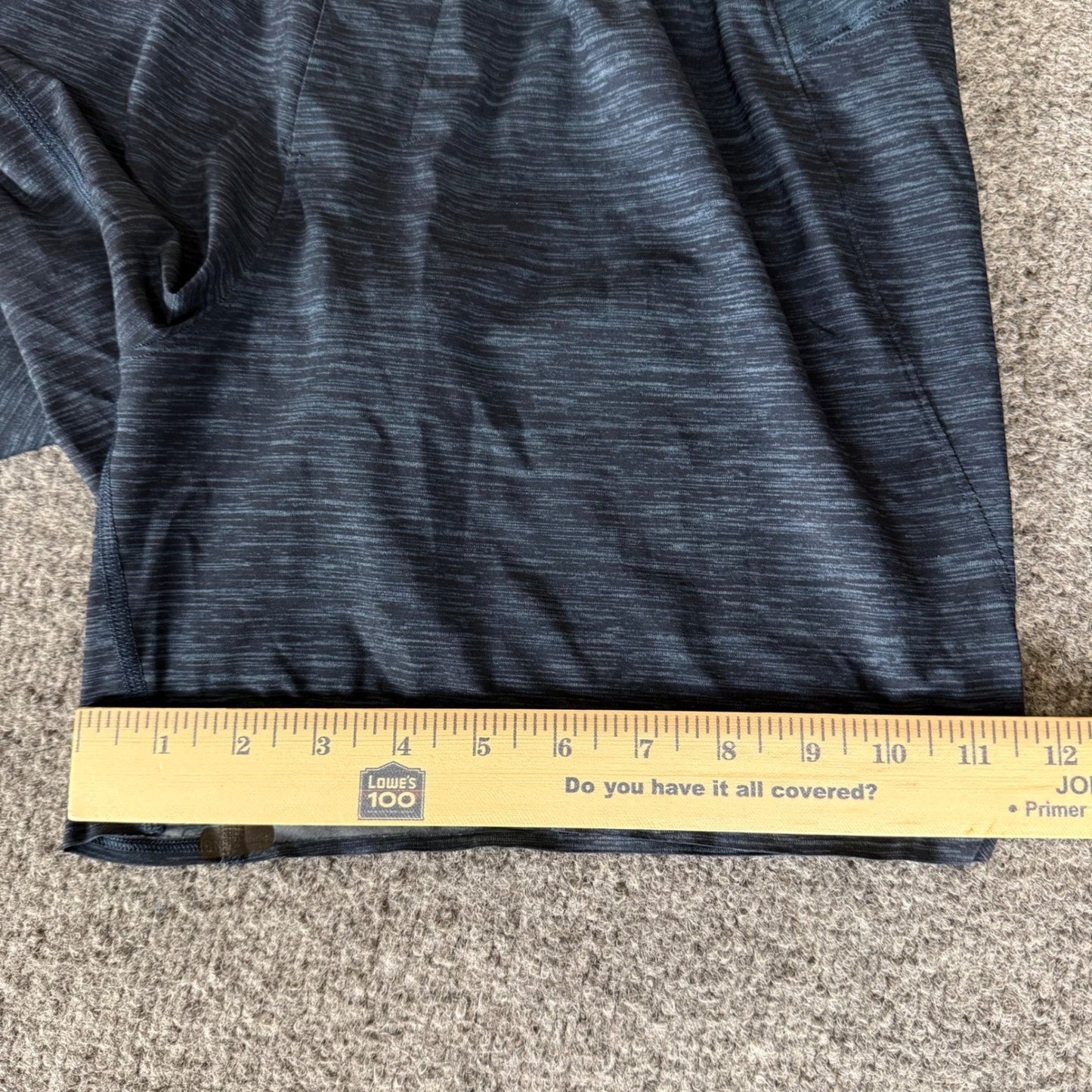 Lululemon Surge Mens Running Shorts Small Blue Athletic Gym Performance Training