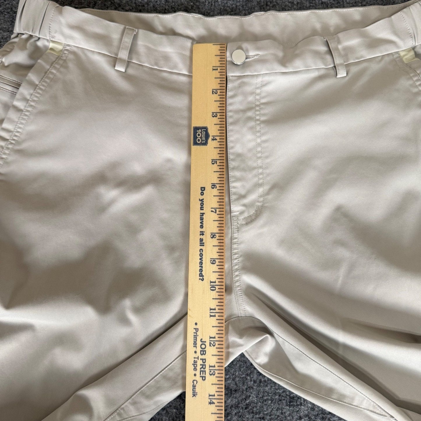 Jack Archer Jetsetter Pants Mens 36x30 Stone Khaki Chino Office Travel Casual