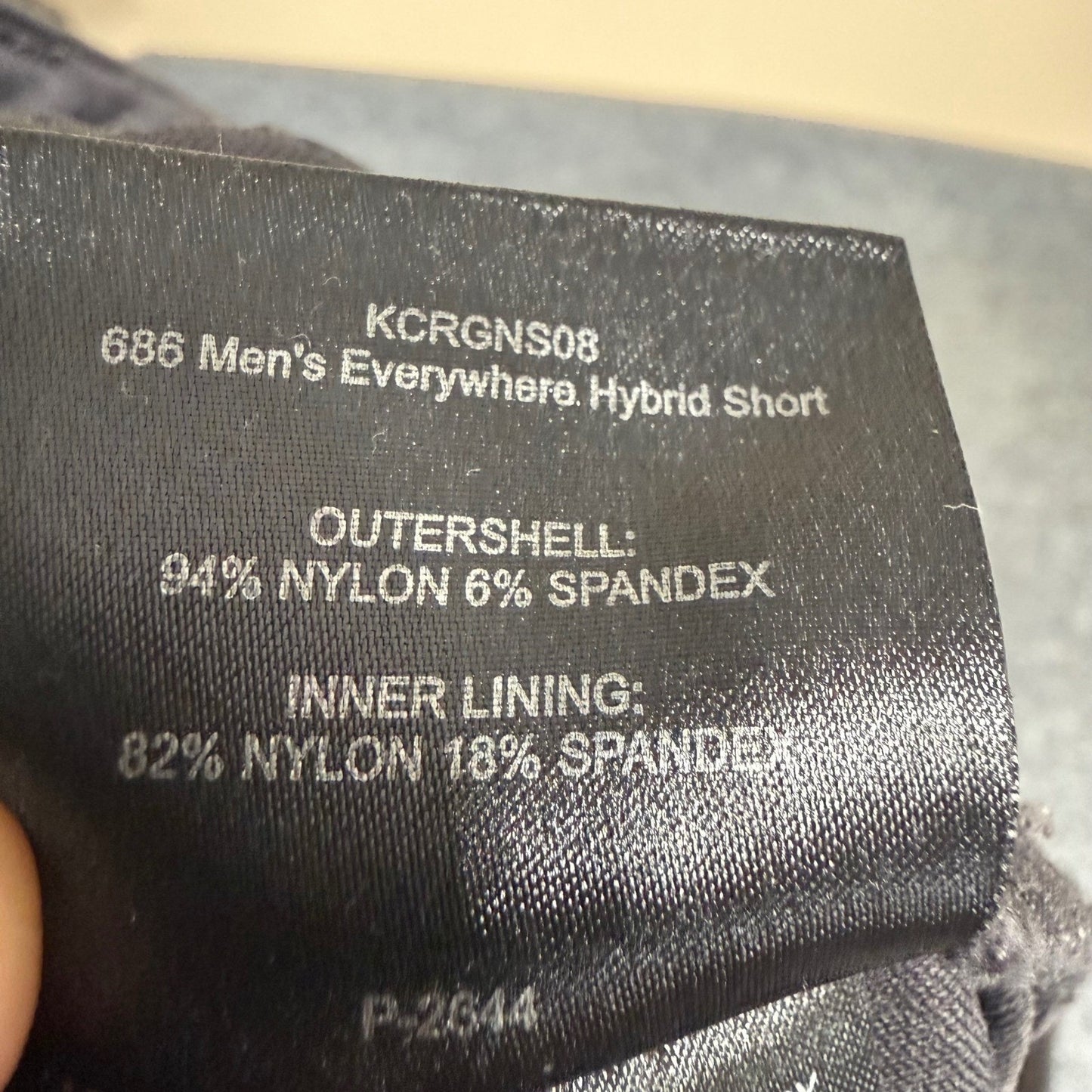 686 Everywhere Hybrid Shorts Mens 32 Stretch Travel Outdoor Casual Performance