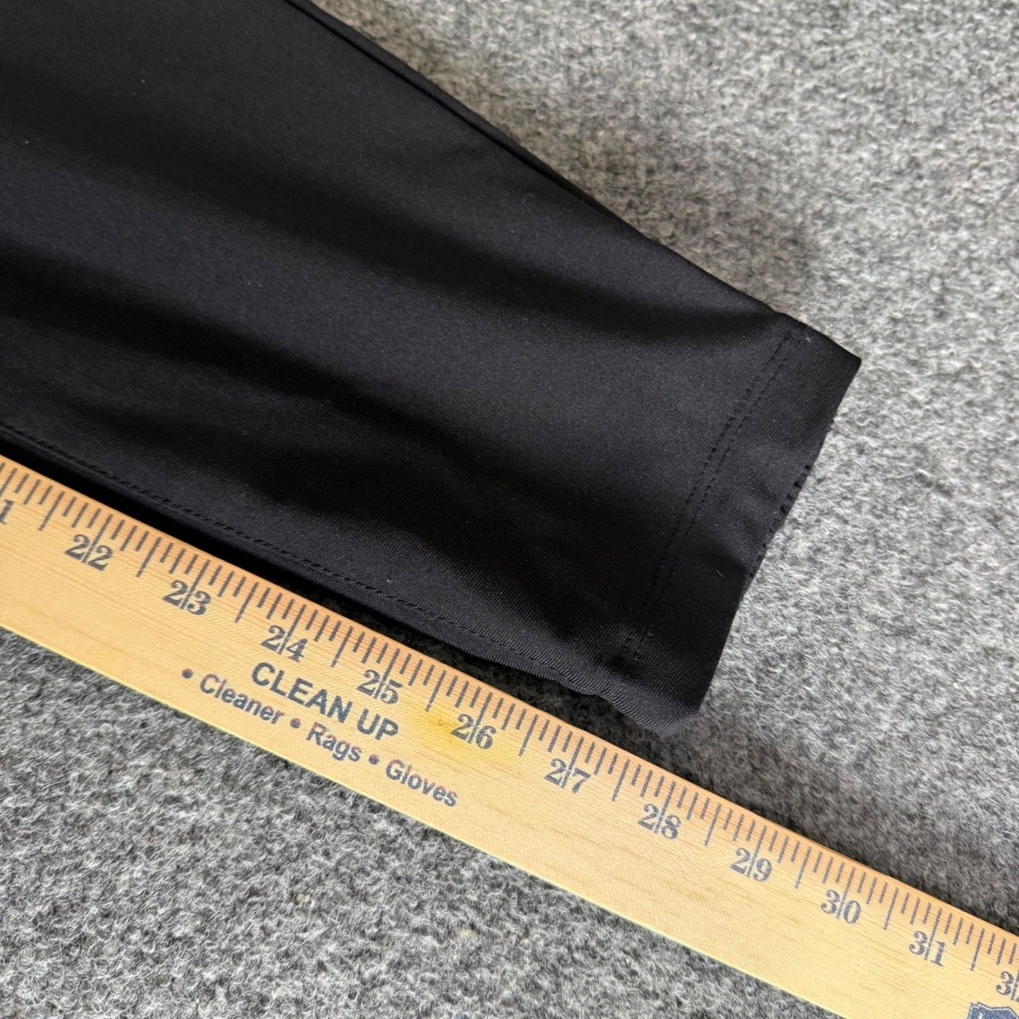 Cuts AO Jogger Mens Medium Black Technical Athletic 31x28 Pants Stretch Comfort